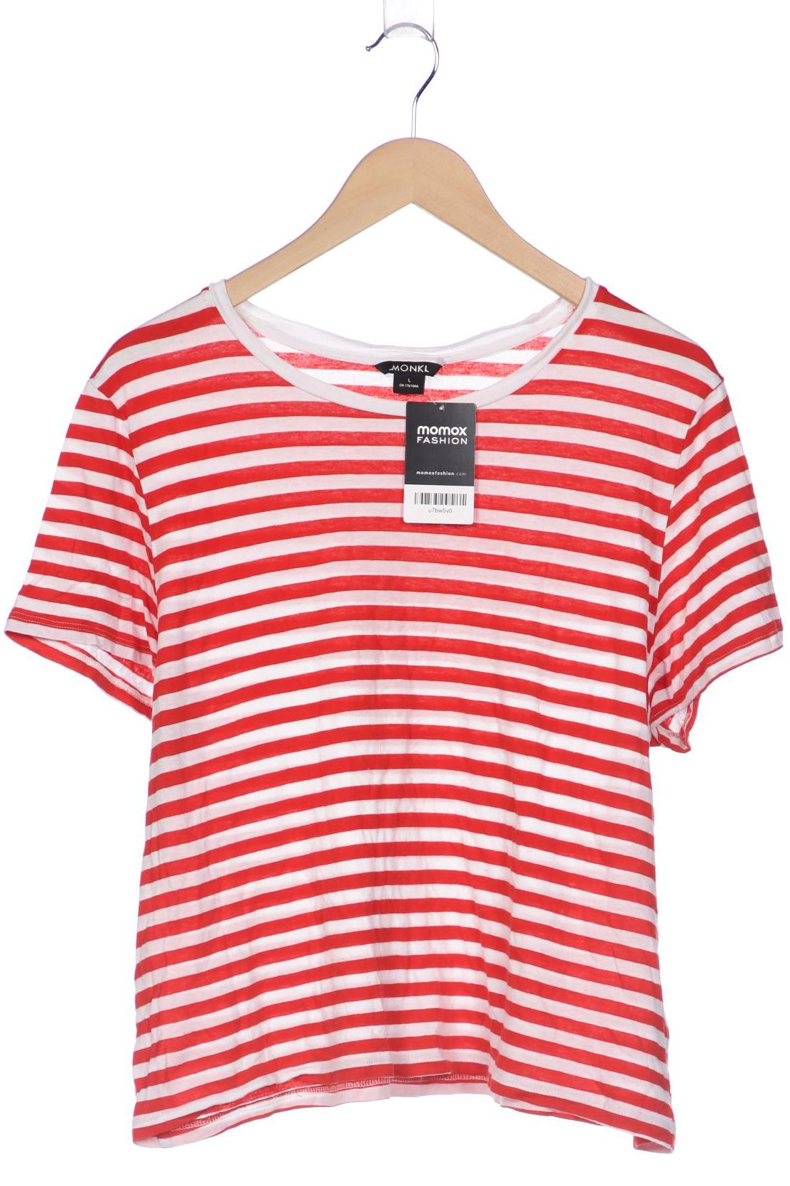 

Monki Damen T-Shirt, rot, Gr. 42