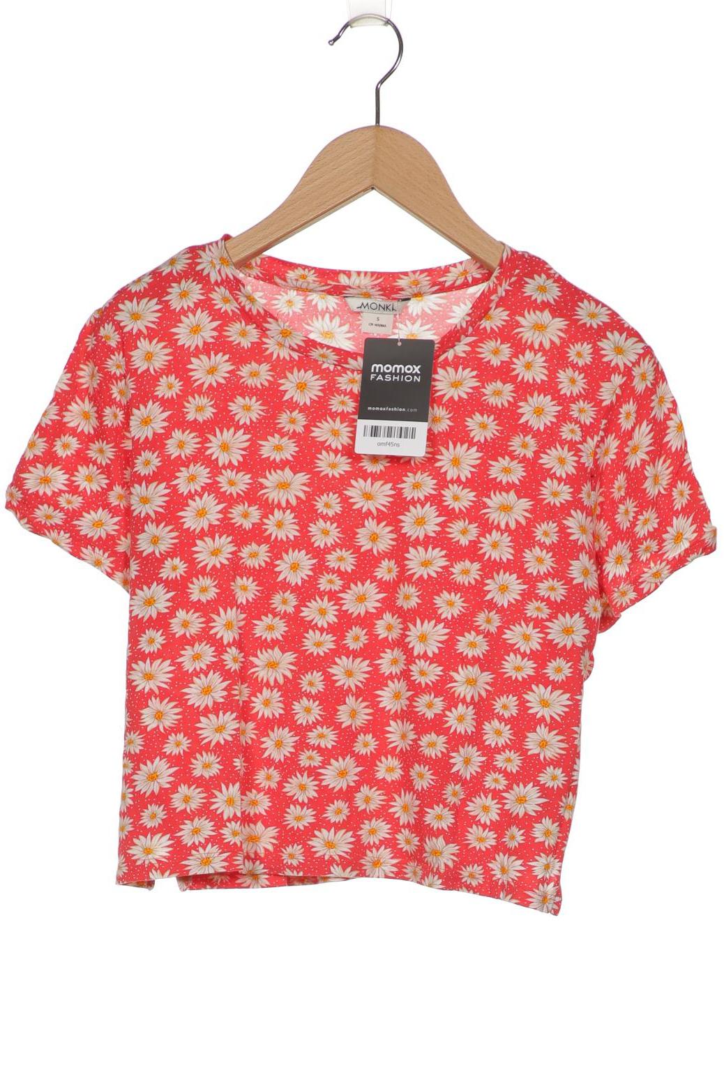

Monki Damen T-Shirt, pink, Gr. 36