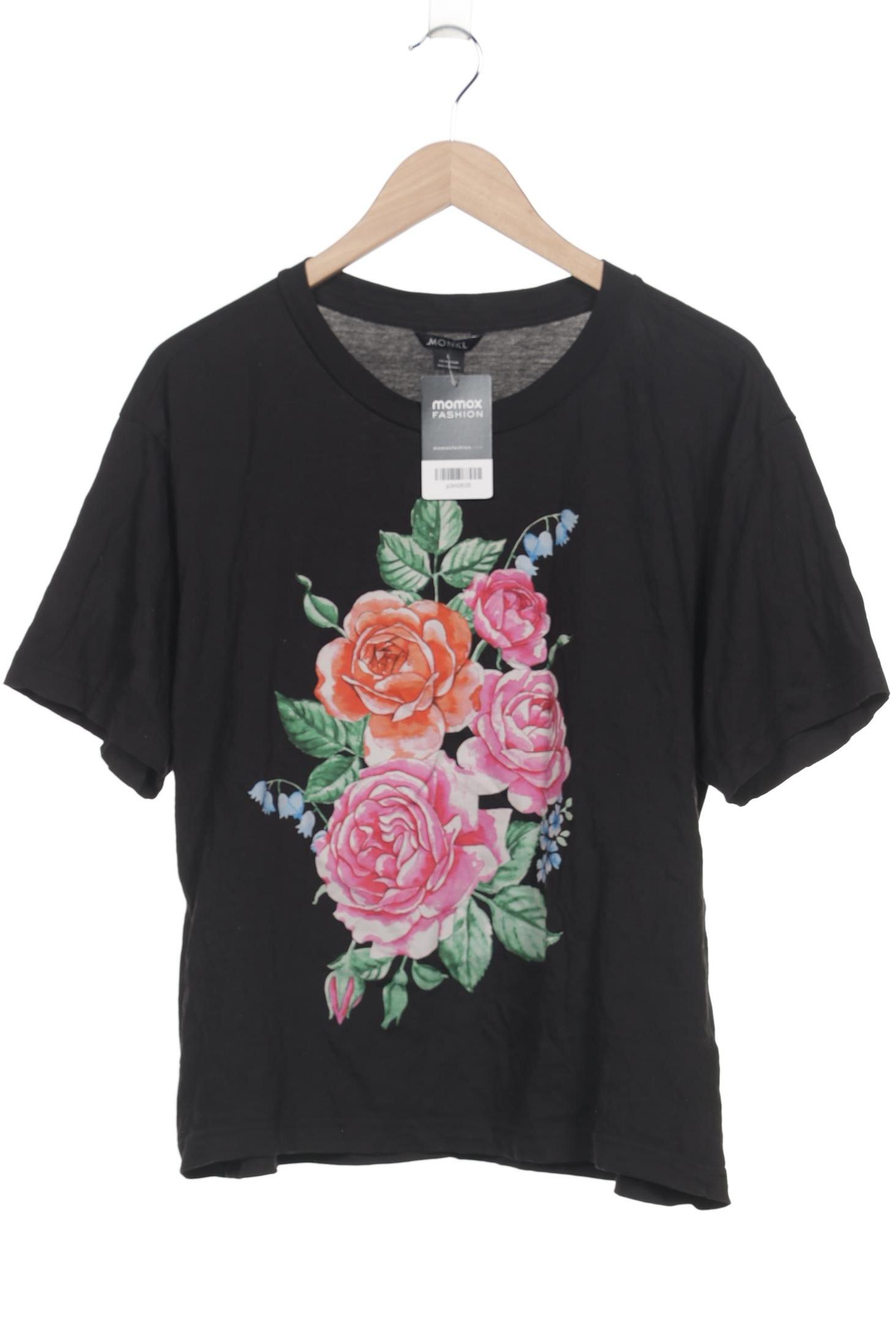 

Monki Damen T-Shirt, schwarz, Gr. 42
