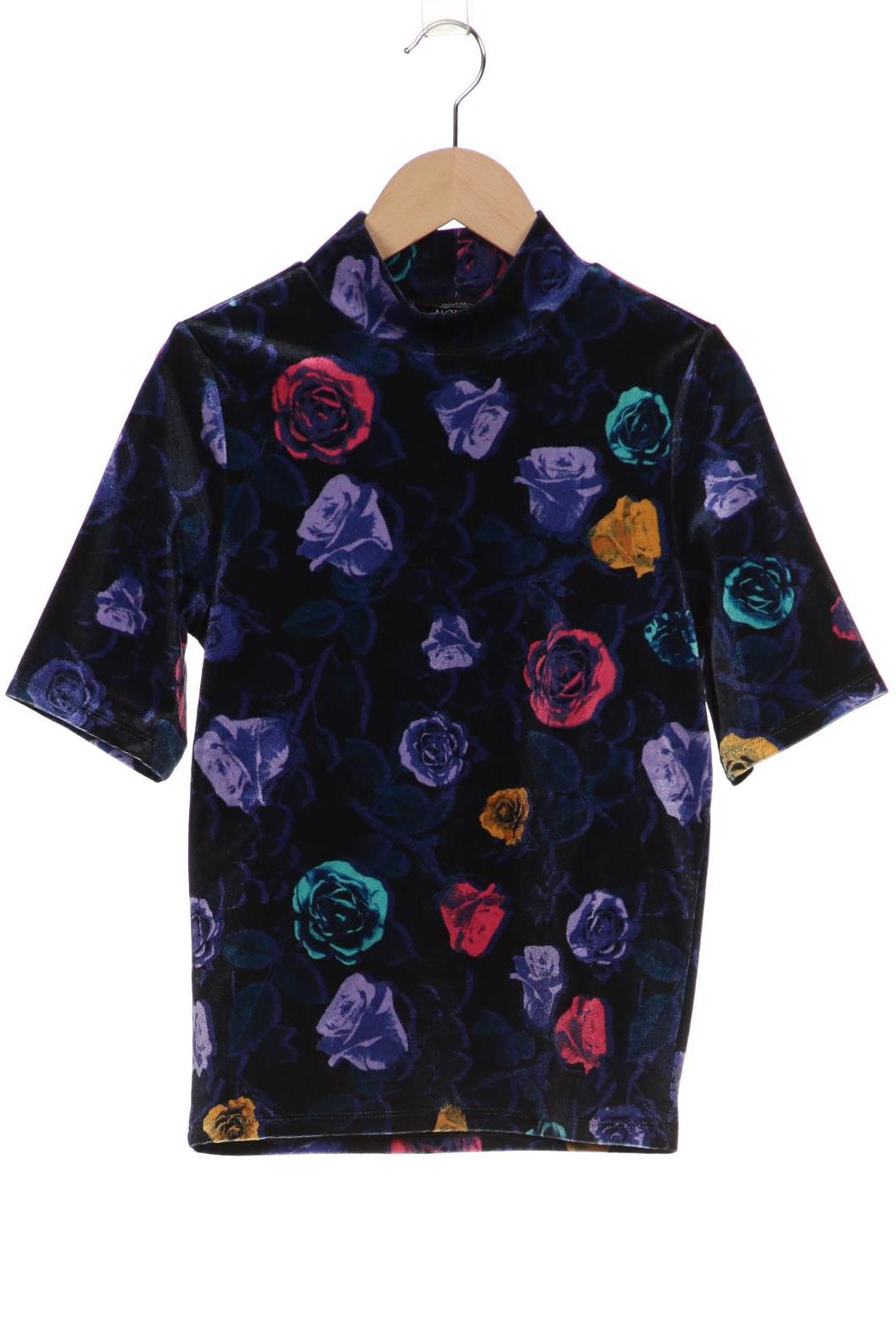 

MONKI Damen T-Shirt, marineblau