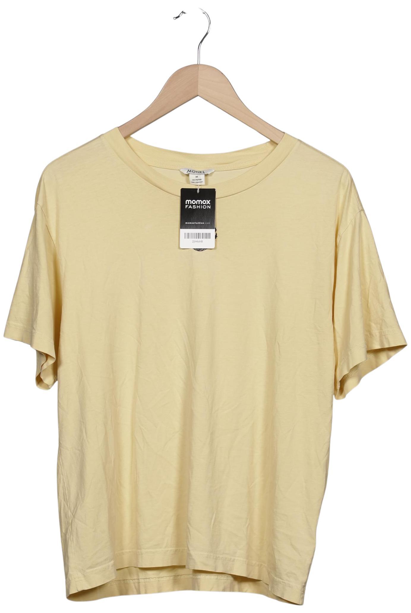

Monki Damen T-Shirt, gelb, Gr. 38