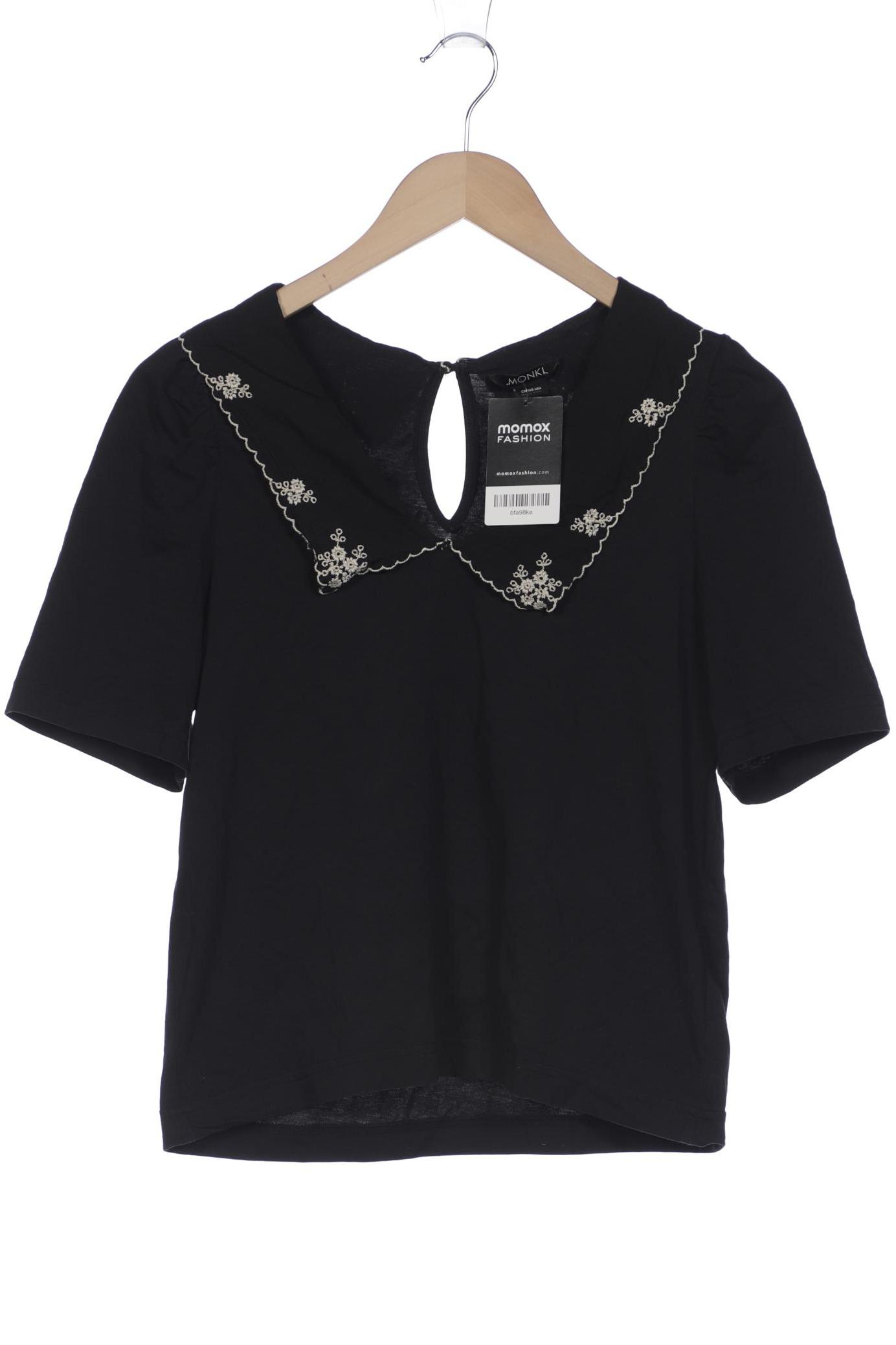 

MONKI Damen T-Shirt, schwarz