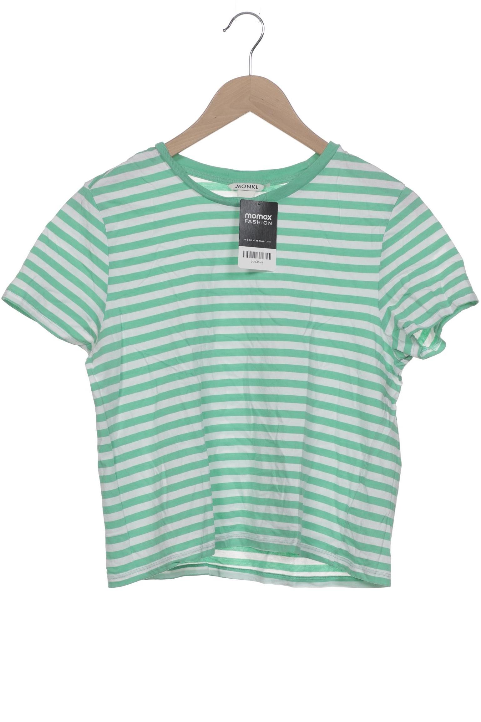 

Monki Damen T-Shirt, grün, Gr. 38