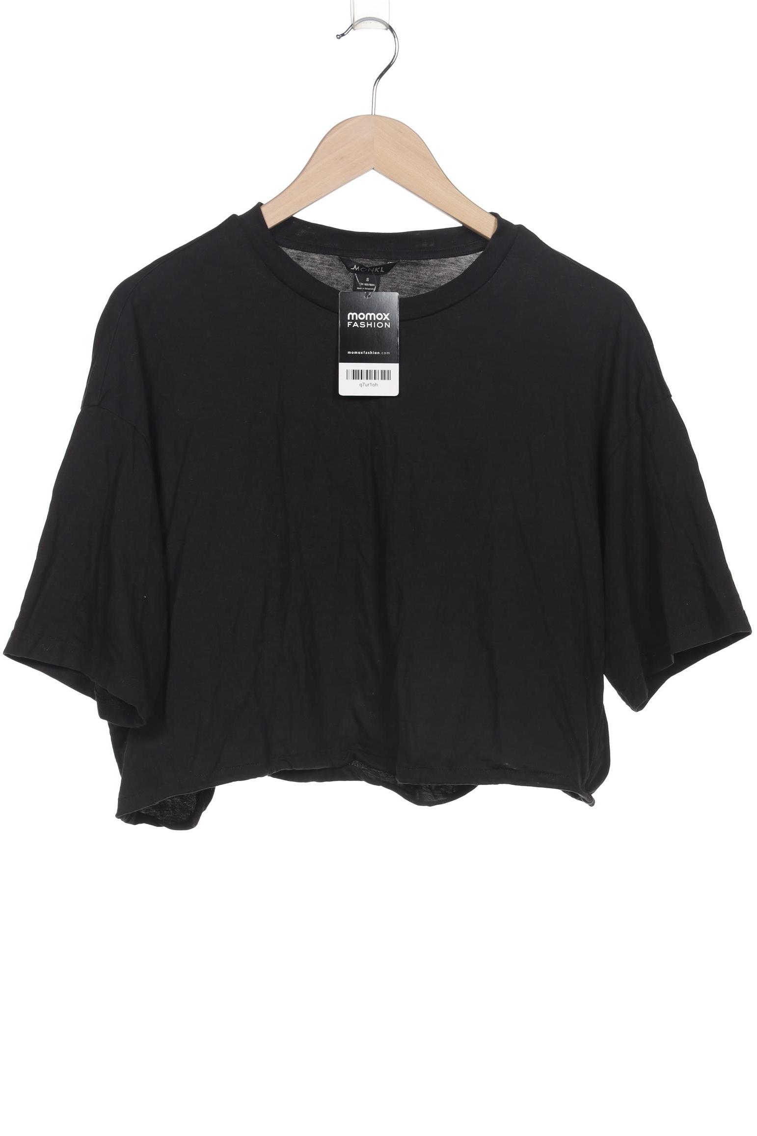

Monki Damen T-Shirt, schwarz, Gr. 36