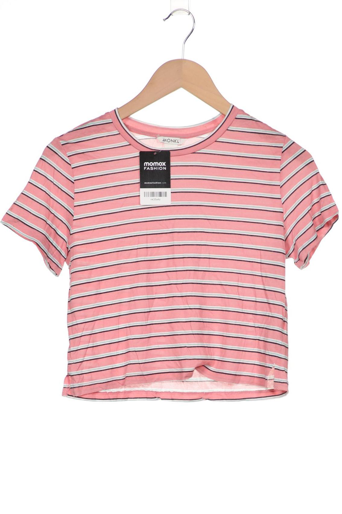 

Monki Damen T-Shirt, pink, Gr. 36