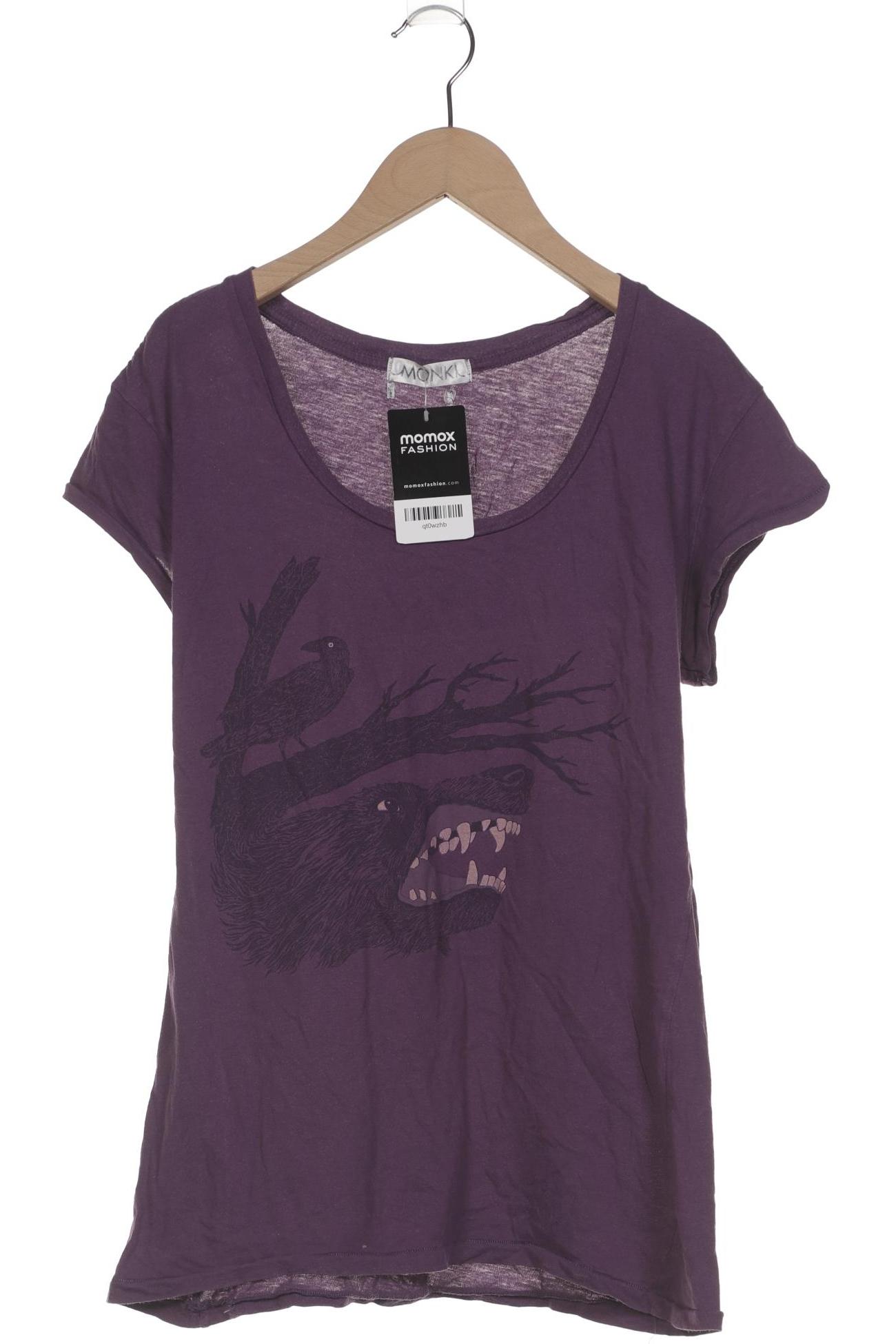 

Monki Damen T-Shirt, flieder, Gr. 38