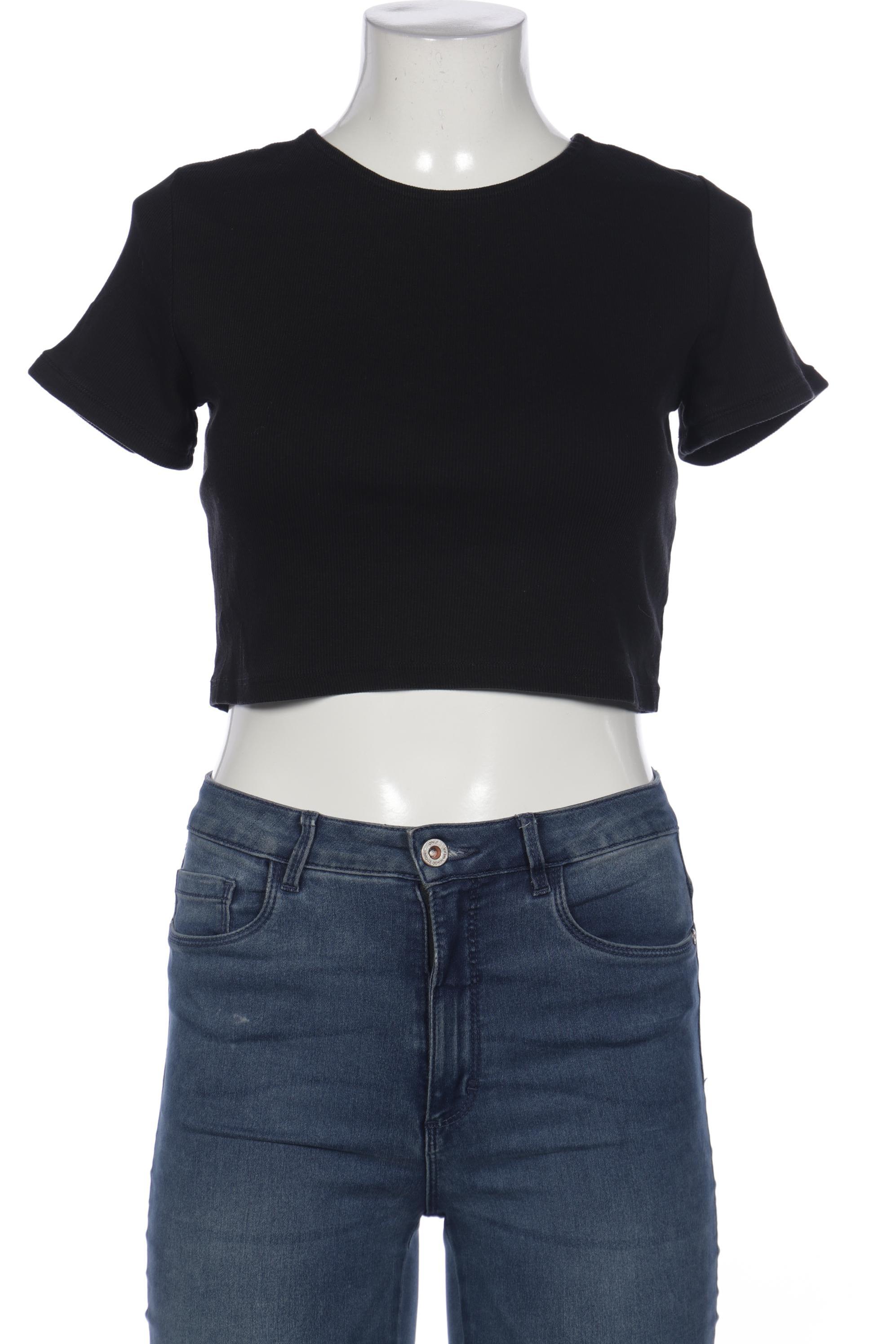 

Monki Damen T-Shirt, schwarz, Gr. 38