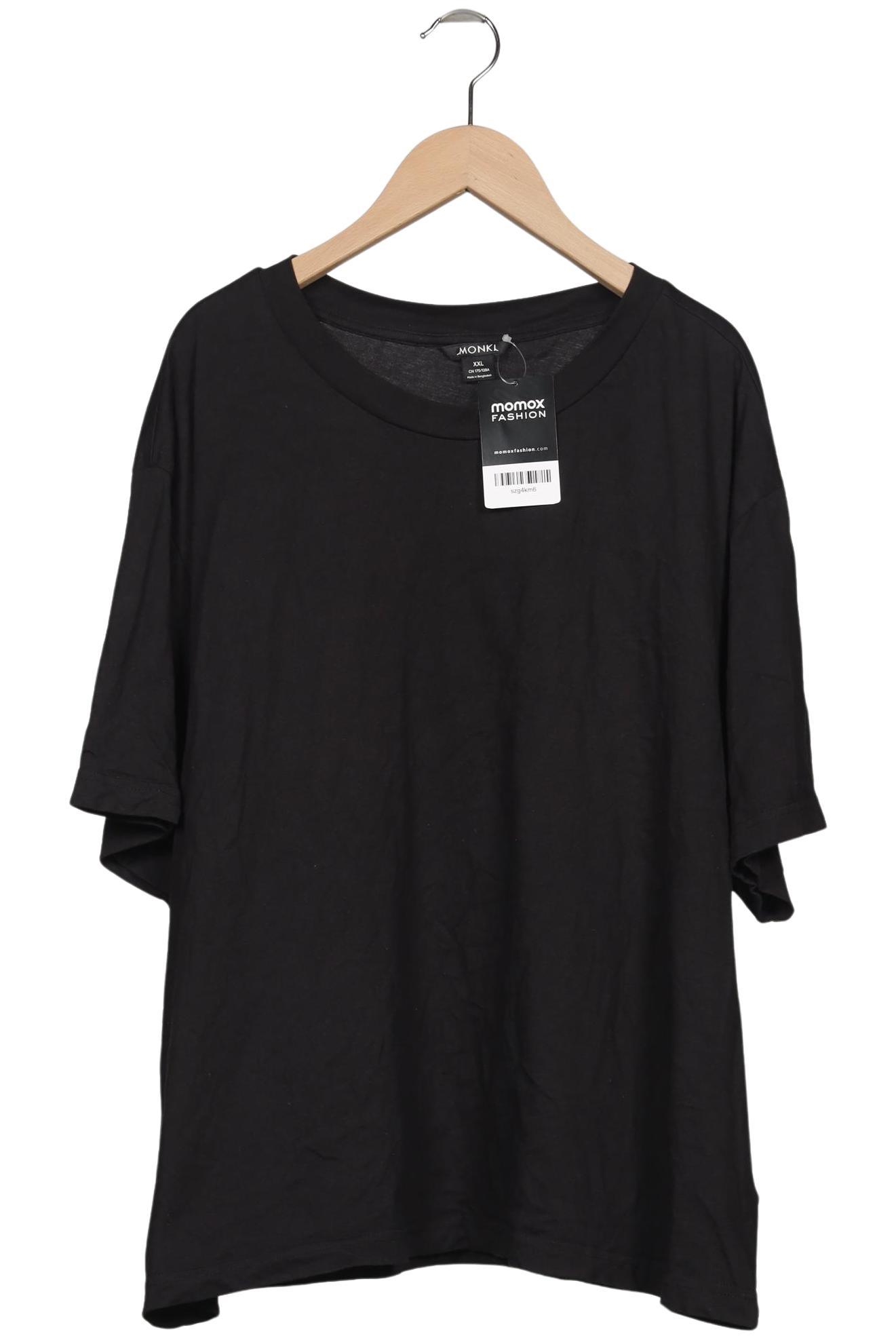 

Monki Damen T-Shirt, schwarz, Gr. 46
