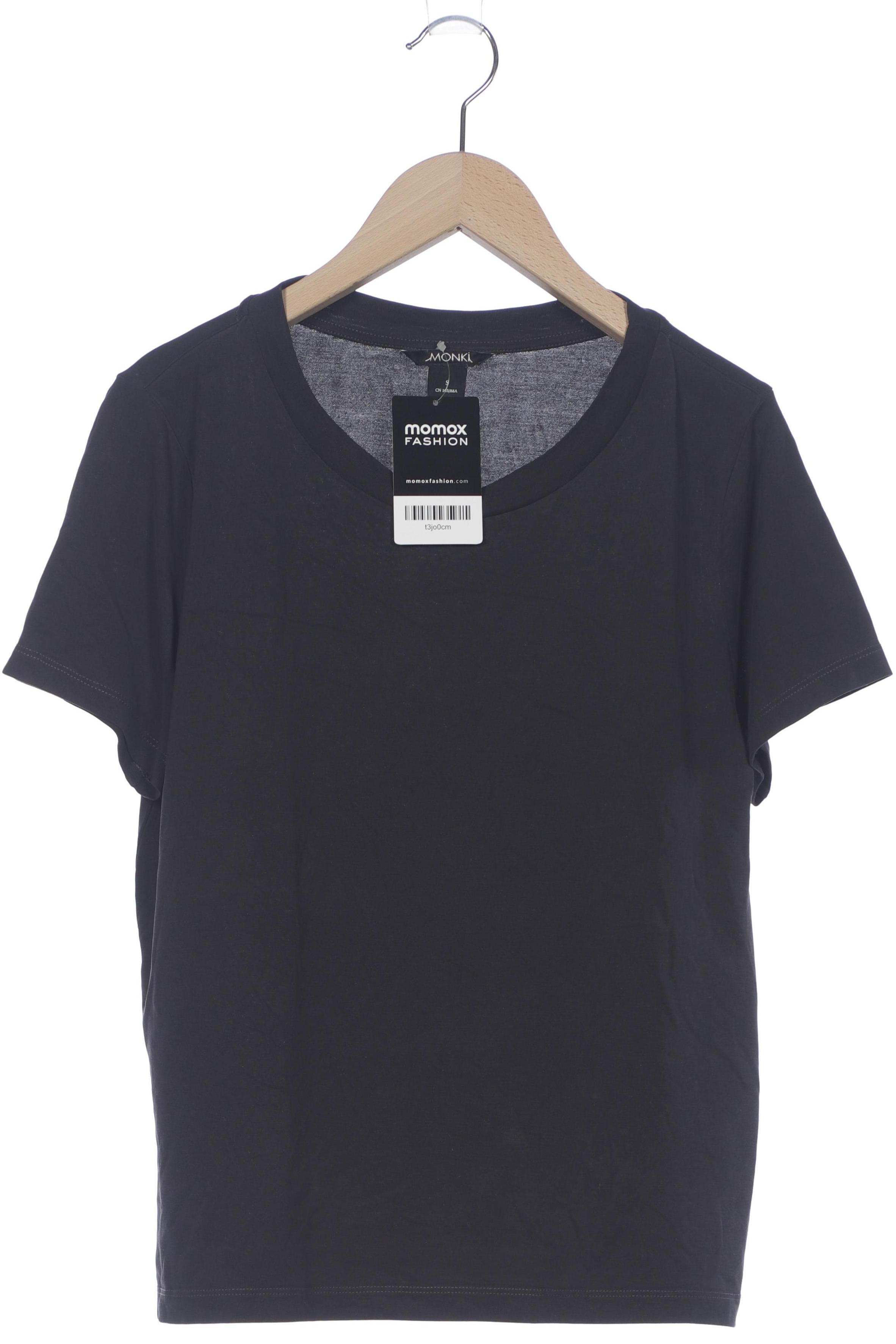 

Monki Damen T-Shirt, schwarz, Gr. 36