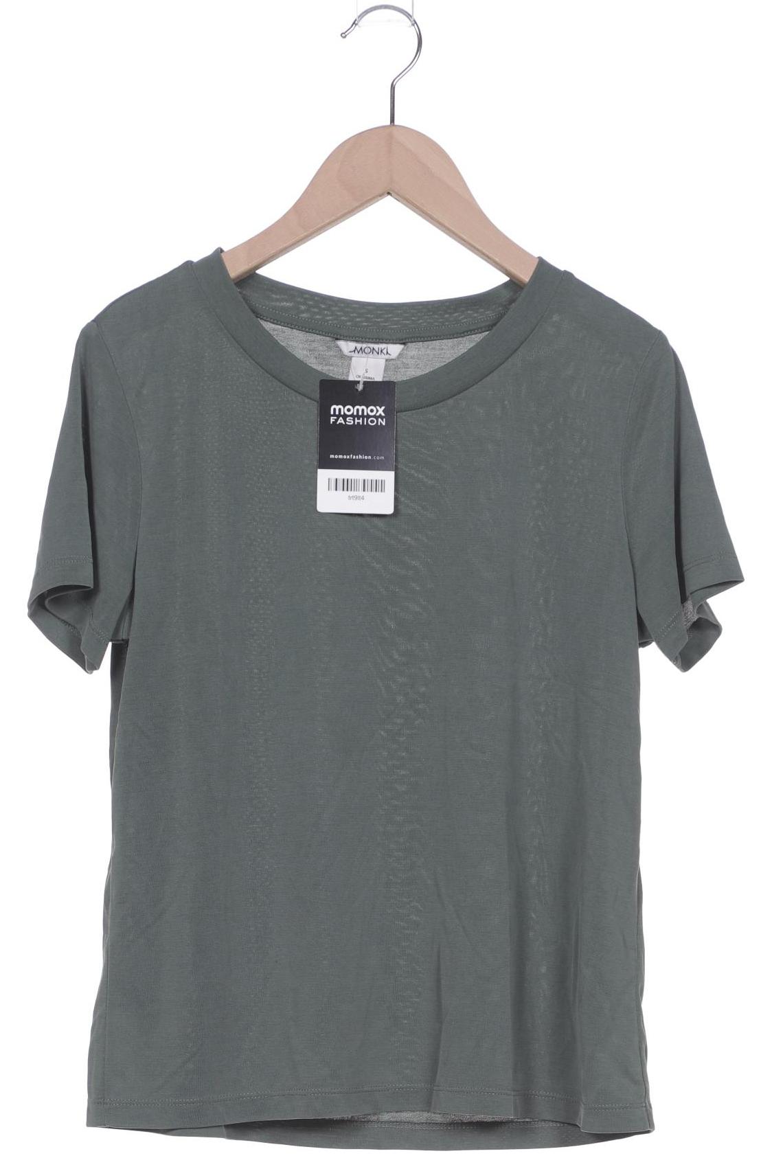 

Monki Damen T-Shirt, grün, Gr. 36