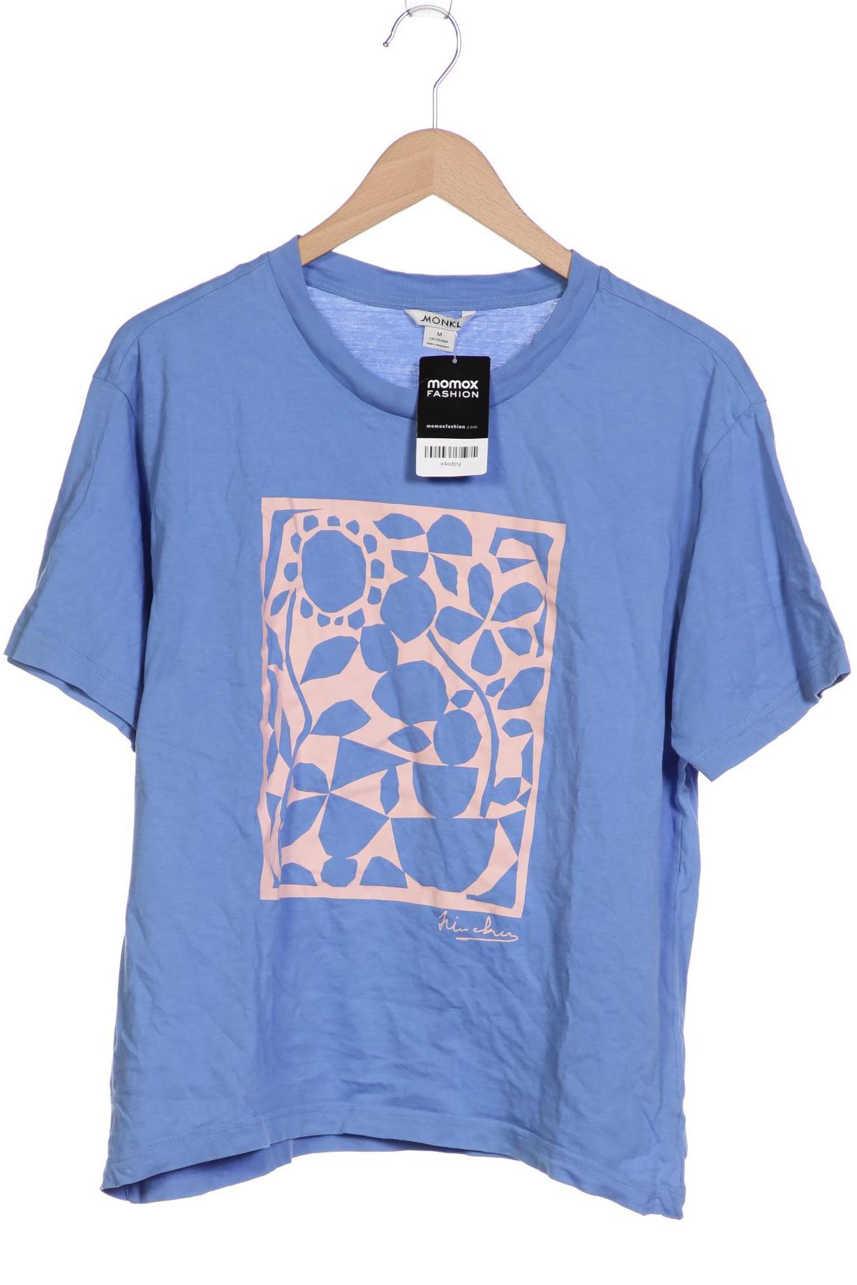 

Monki Damen T-Shirt, hellblau, Gr. 38