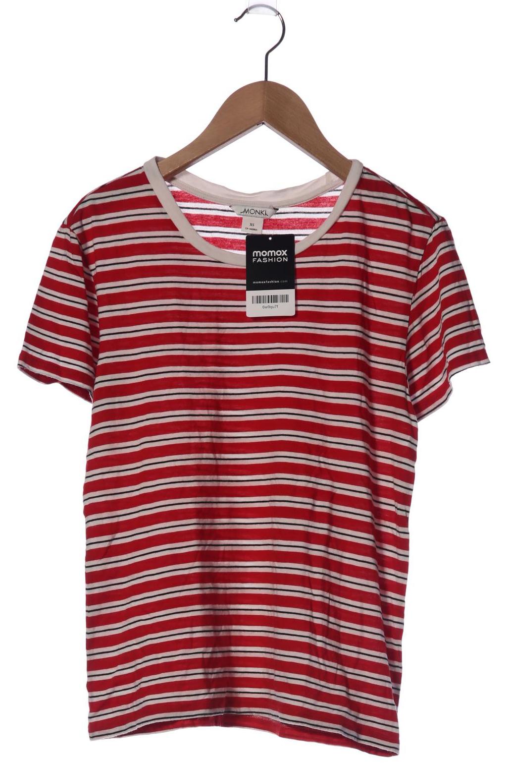 

Monki Damen T-Shirt, rot, Gr. 34