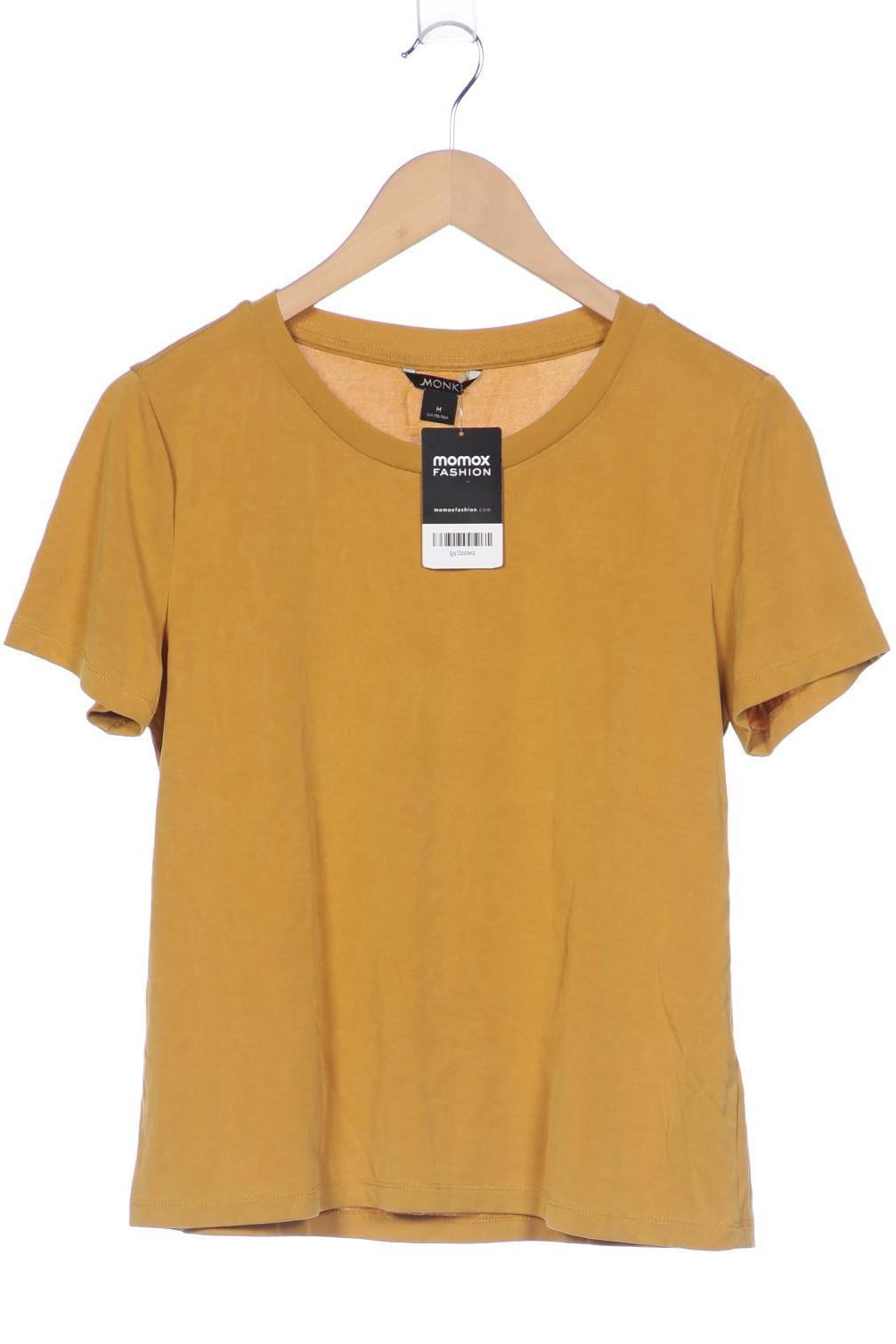 

MONKI Damen T-Shirt, gelb