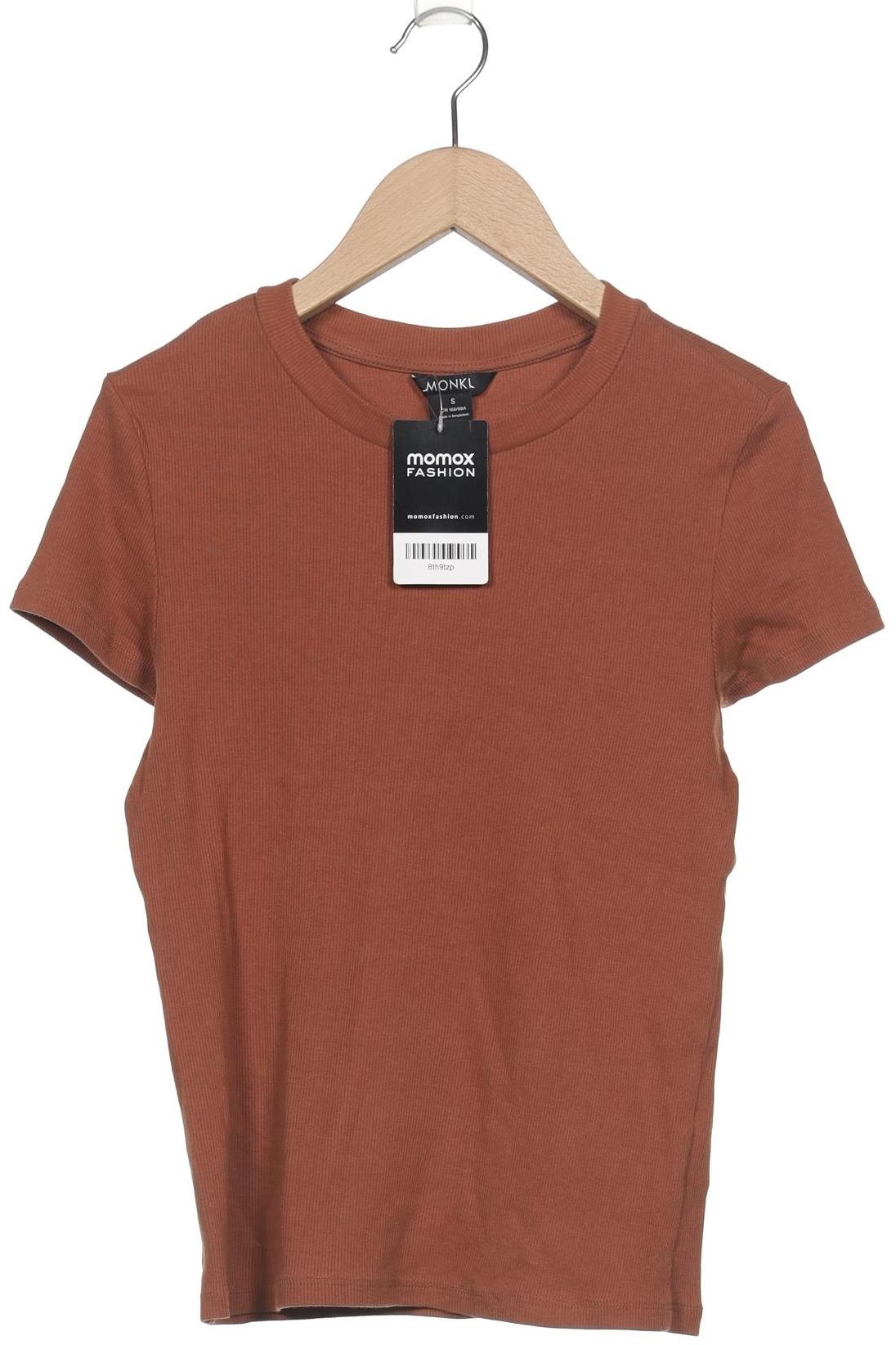 

Monki Damen T-Shirt, braun, Gr. 36