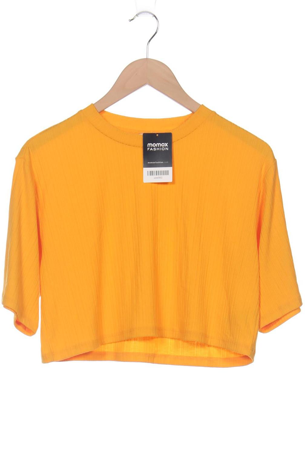 

Monki Damen T-Shirt, gelb, Gr. 36