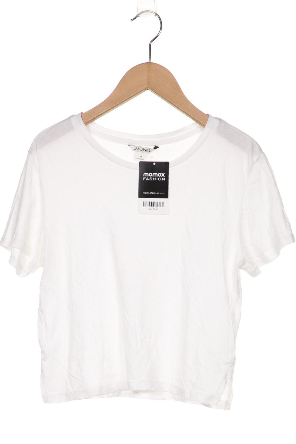 

MONKI Damen T-Shirt, weiß