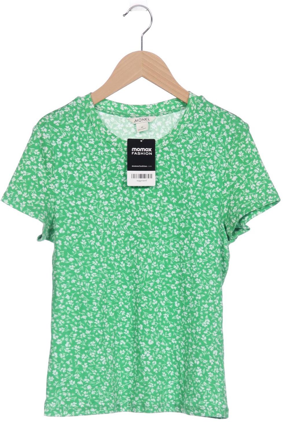 

Monki Damen T-Shirt, grün, Gr. 38