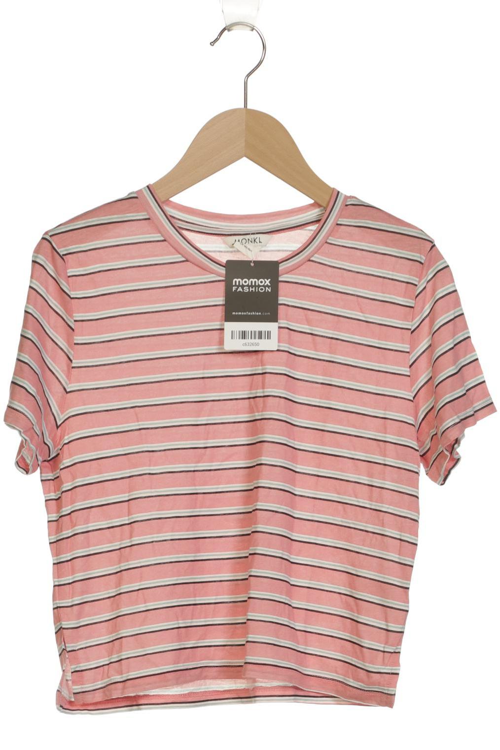

Monki Damen T-Shirt, pink, Gr. 36