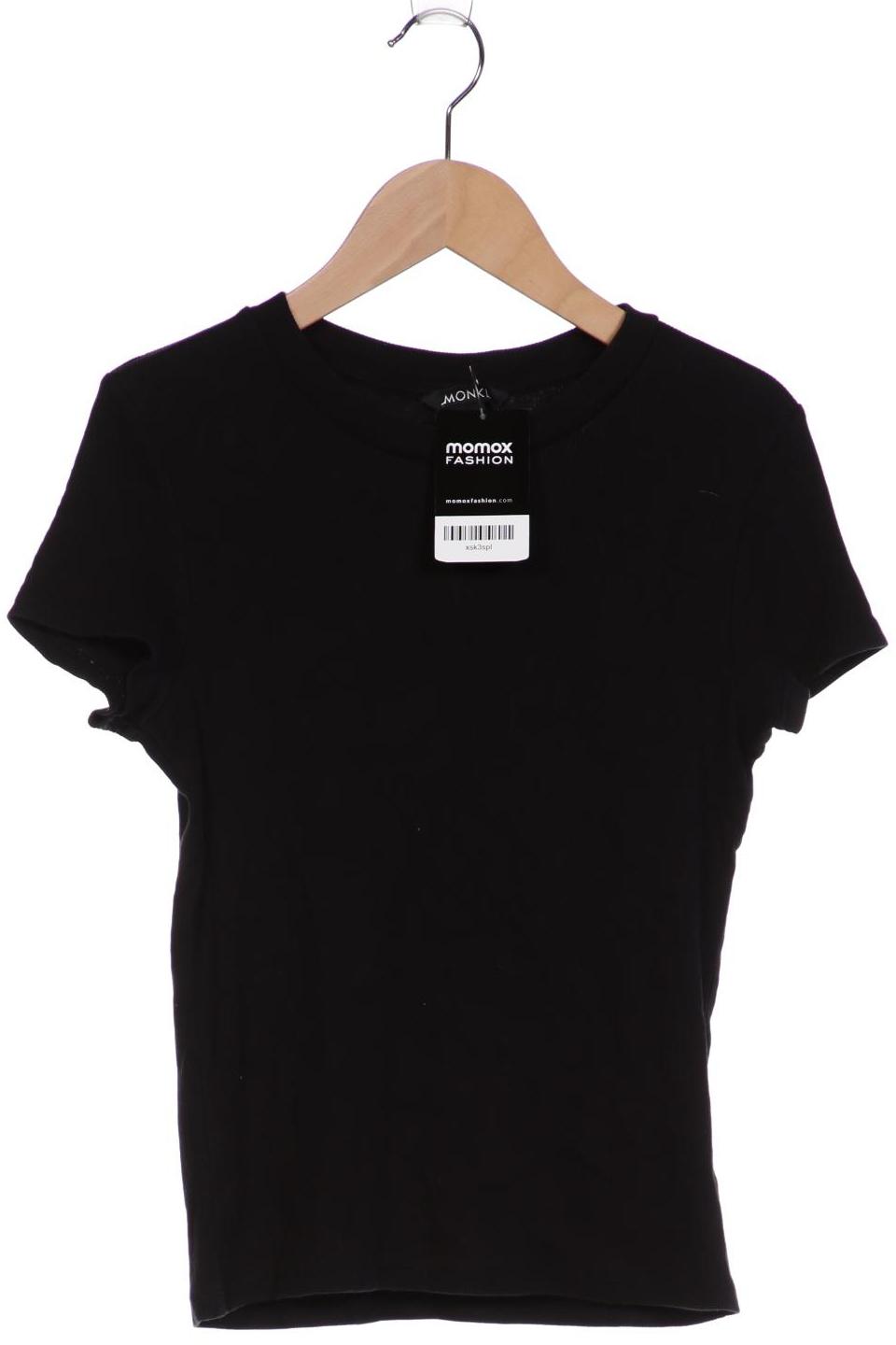 

MONKI Damen T-Shirt, schwarz