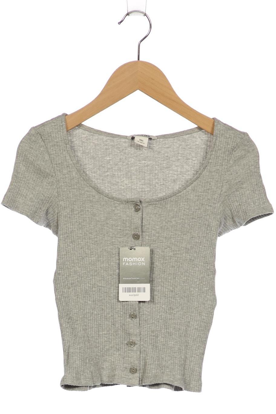 

Monki Damen T-Shirt, grau, Gr. 30