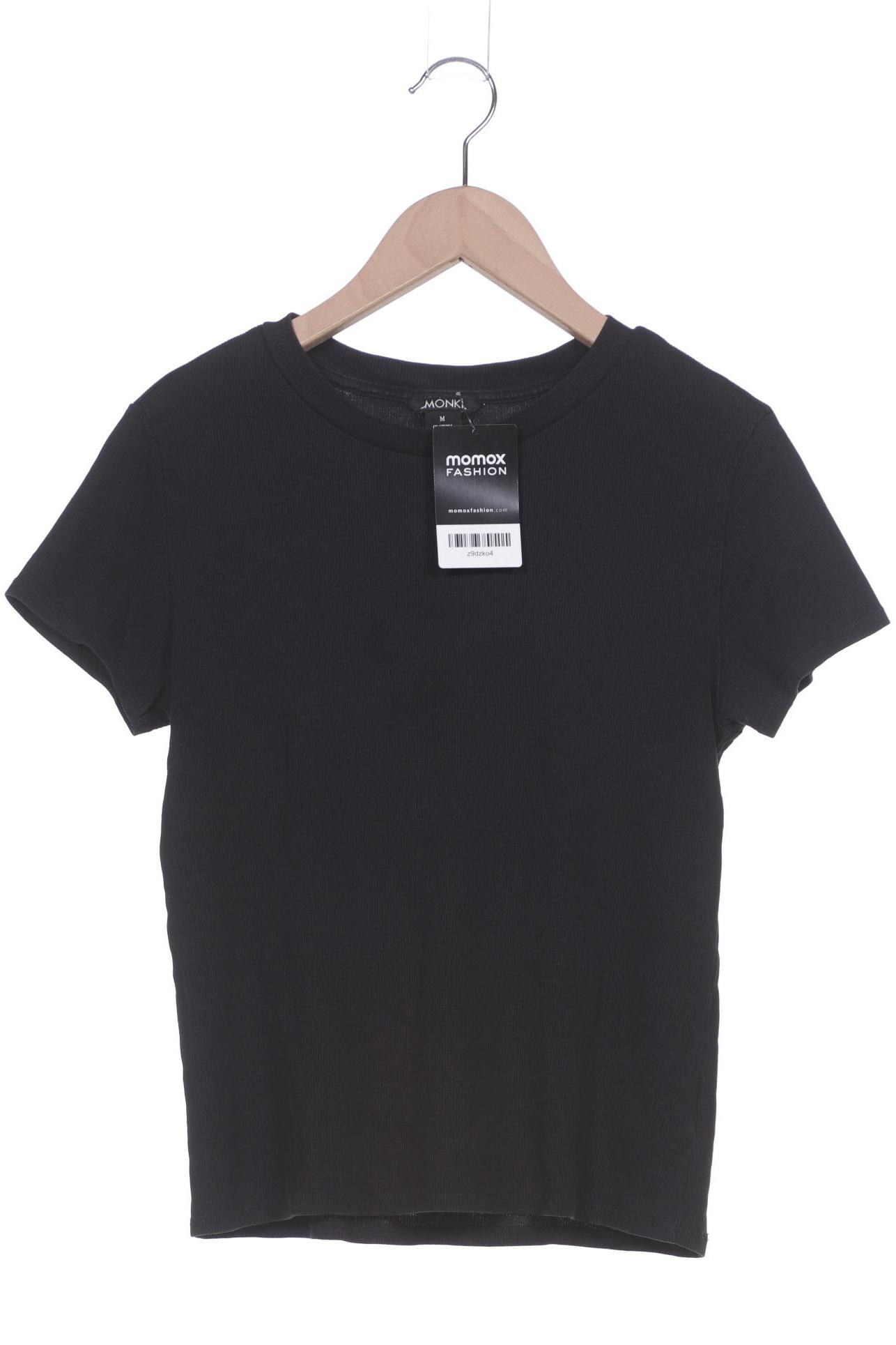 

Monki Damen T-Shirt, schwarz, Gr. 38