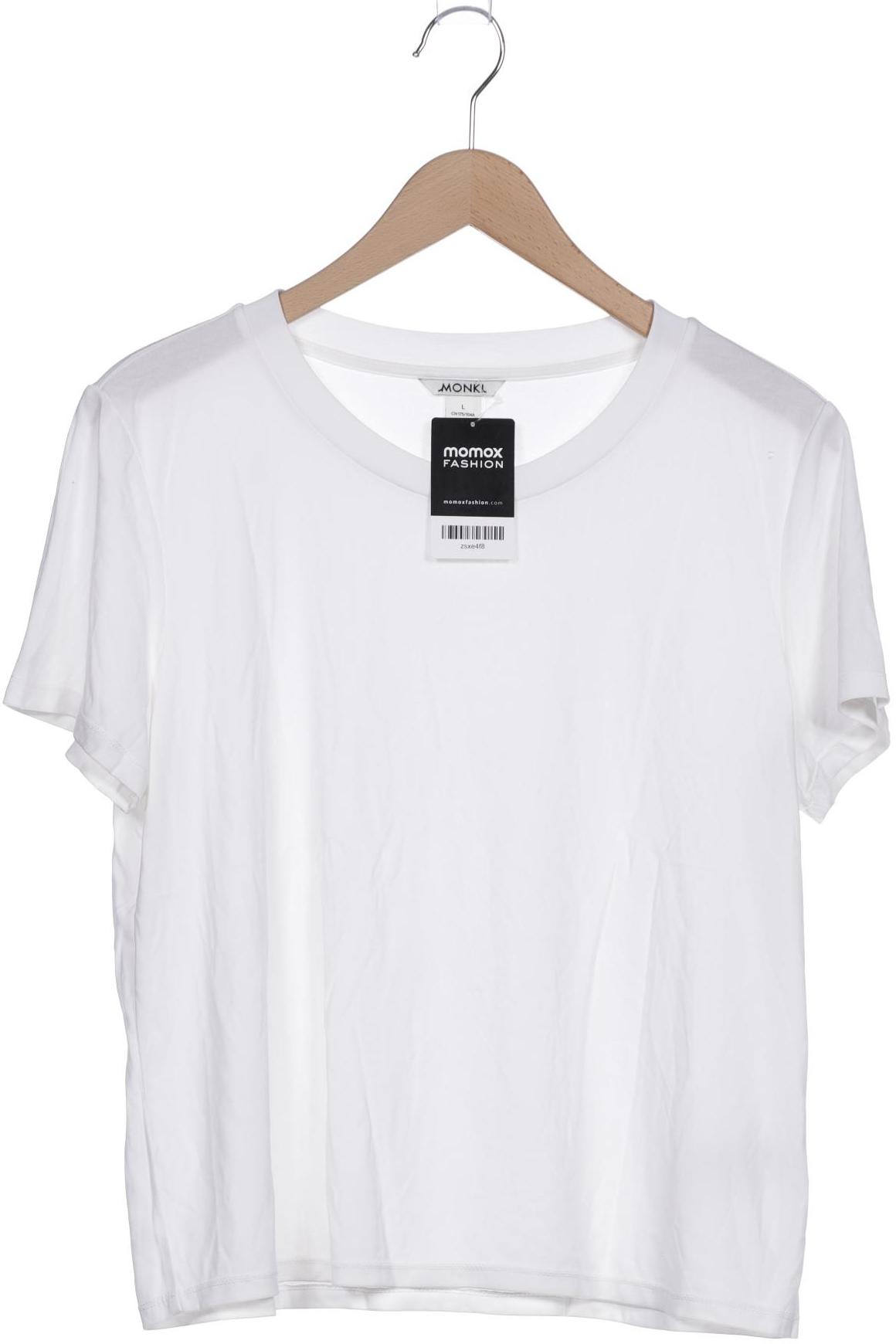 

MONKI Damen T-Shirt, weiß