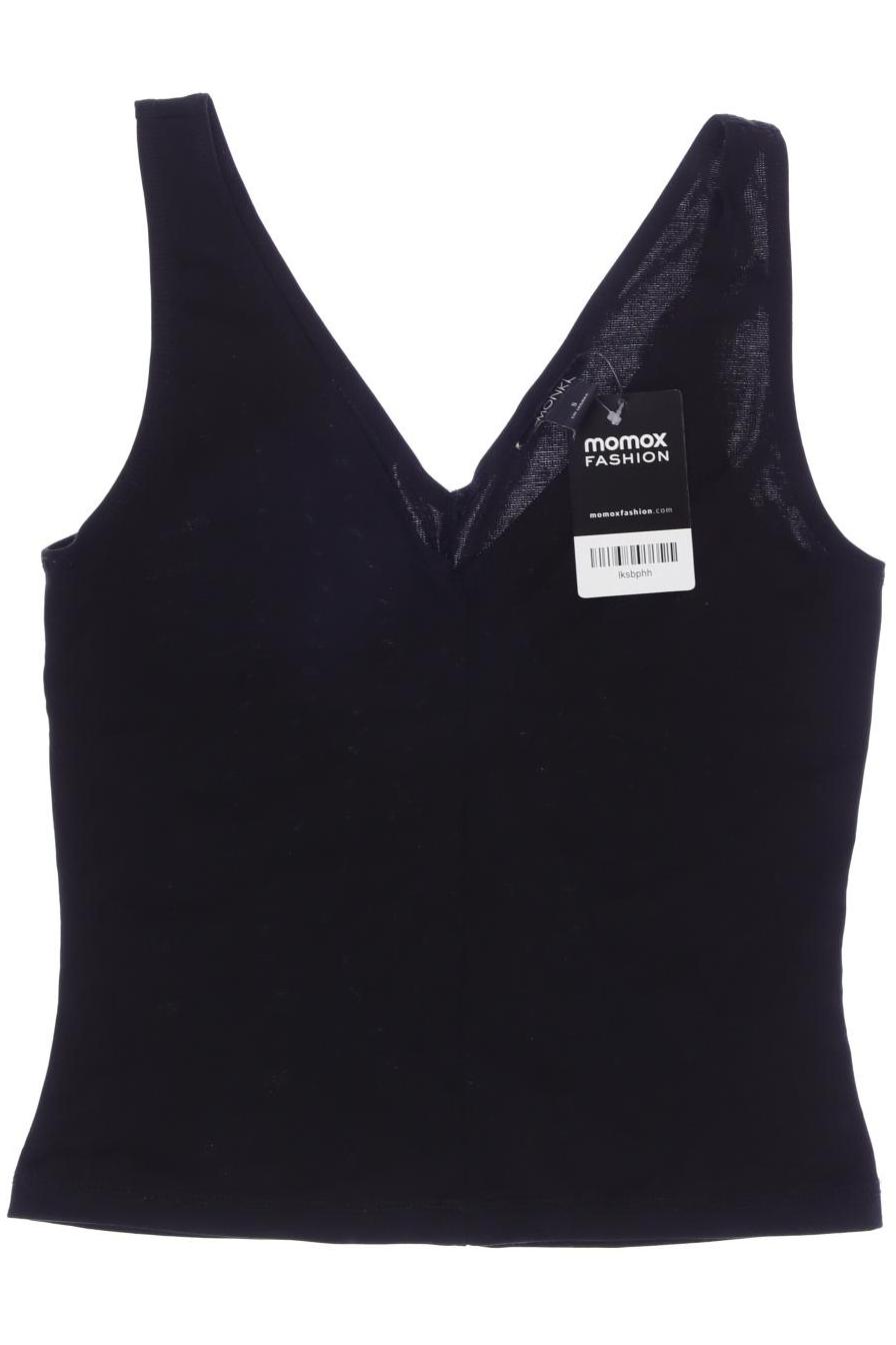 

Monki Damen Top, schwarz, Gr. 36