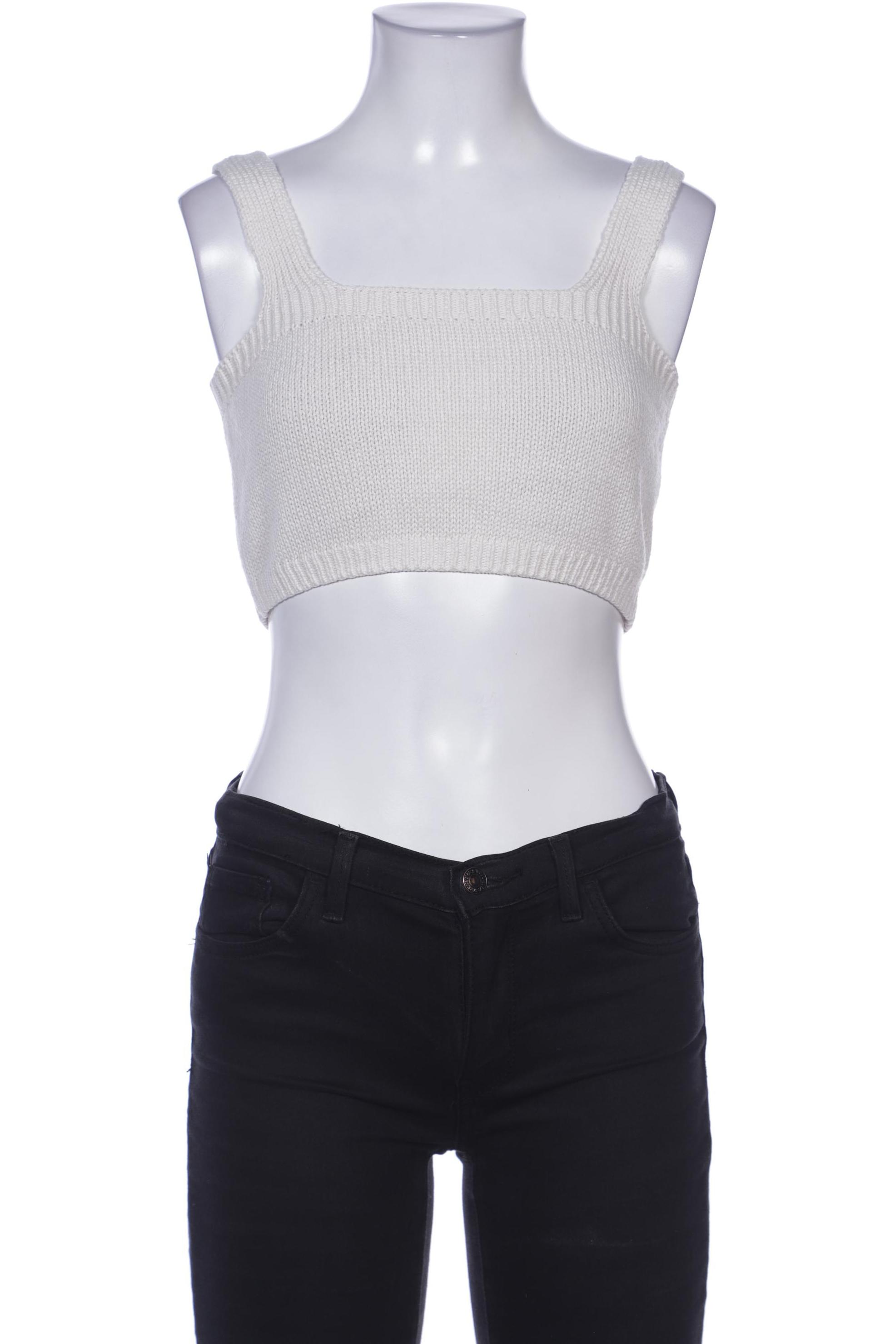 

Monki Damen Top, weiß, Gr. 32