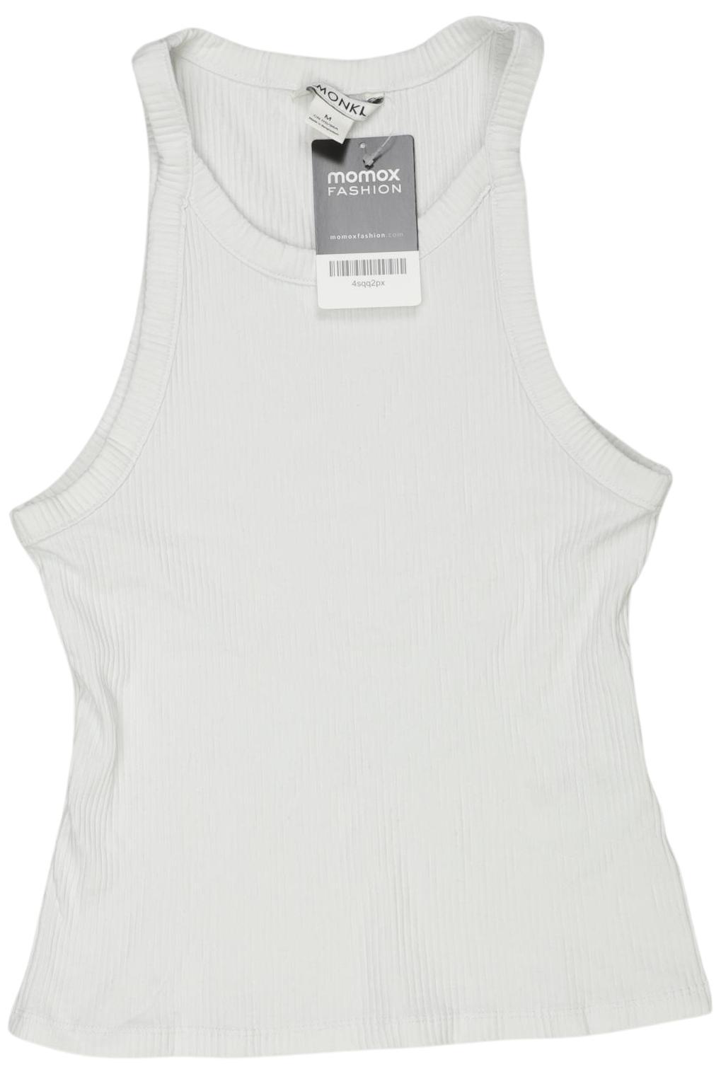 

Monki Damen Top, weiß, Gr. 38