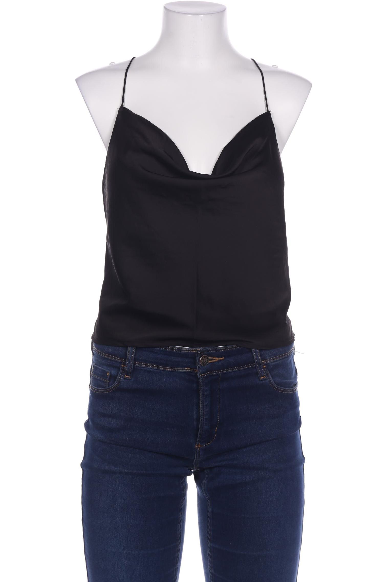 

Monki Damen Top, schwarz, Gr. 38