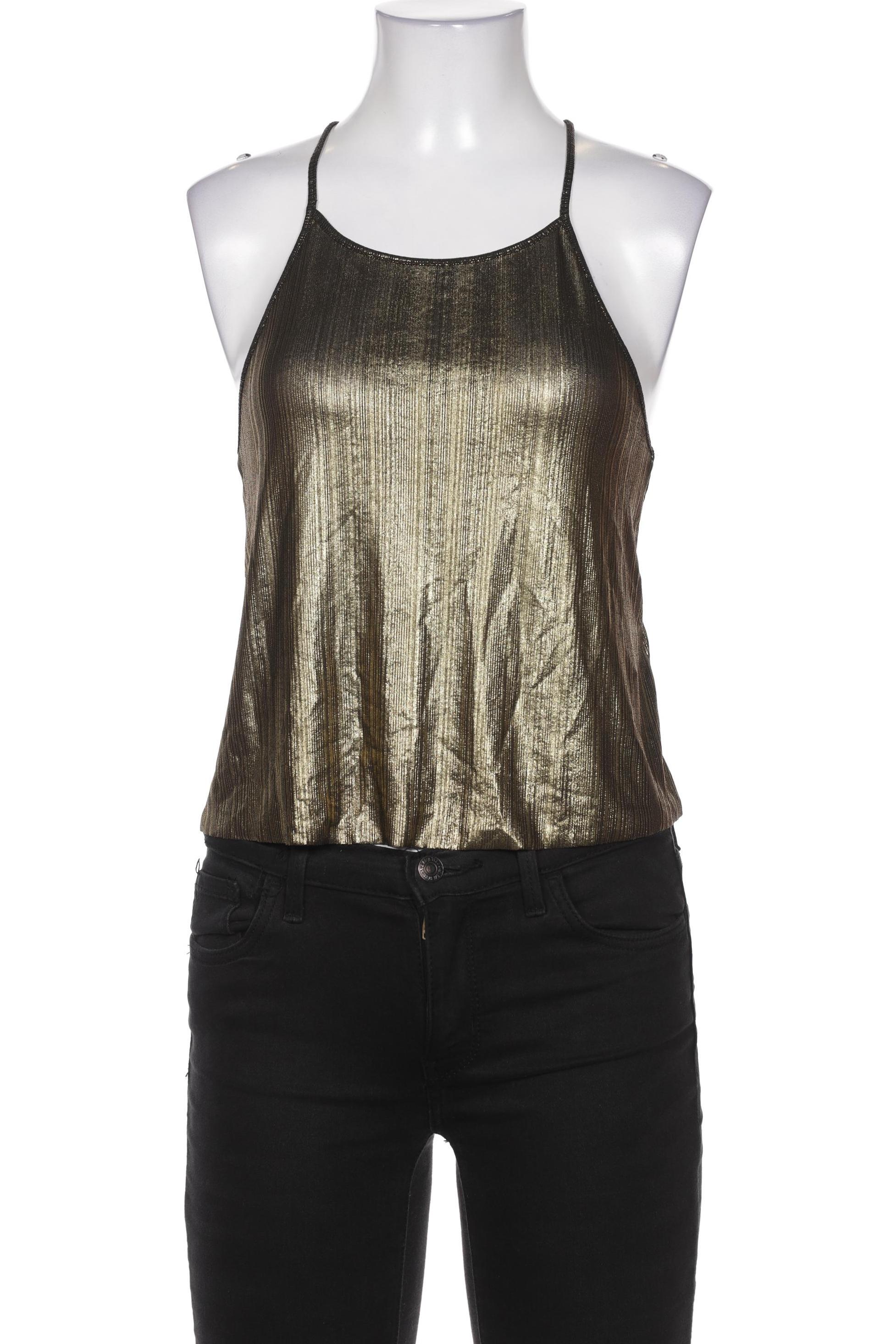 

MONKI Damen Top, gold