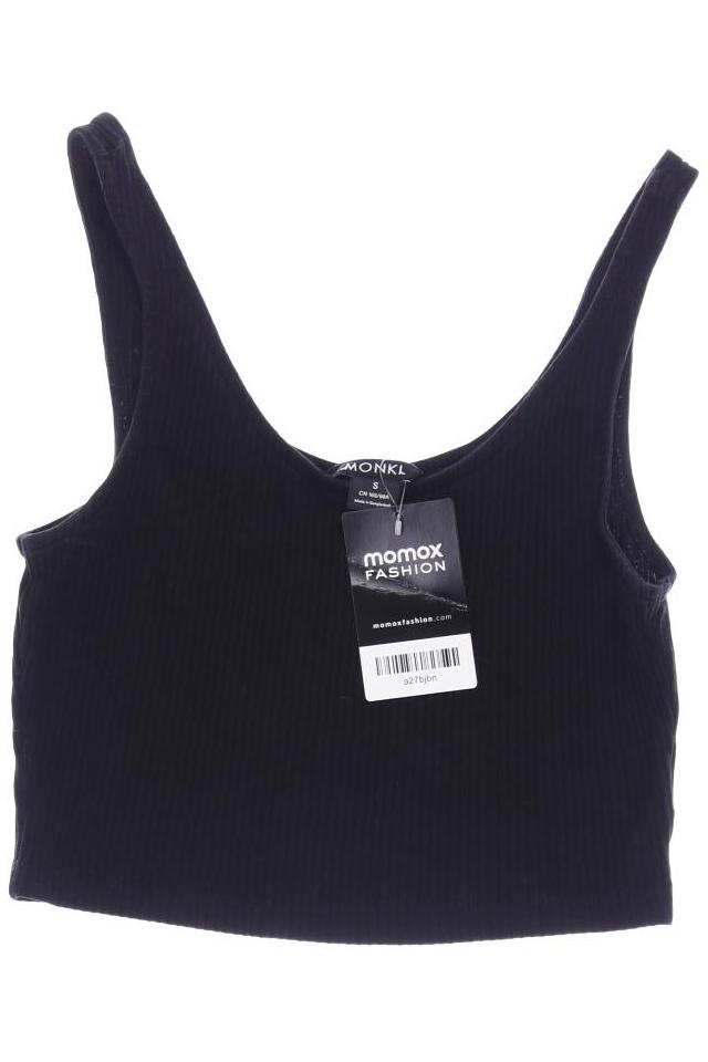 

Monki Damen Top, schwarz, Gr. 36