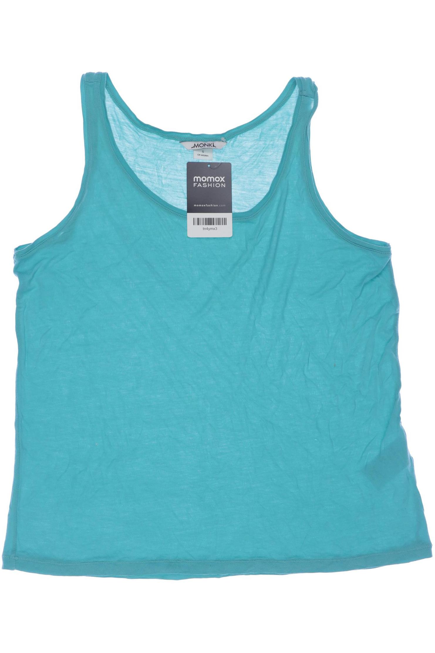 

Monki Damen Top, türkis, Gr. 36