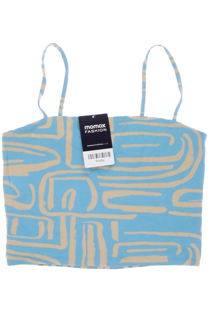 

Monki Damen Top, blau, Gr. 36