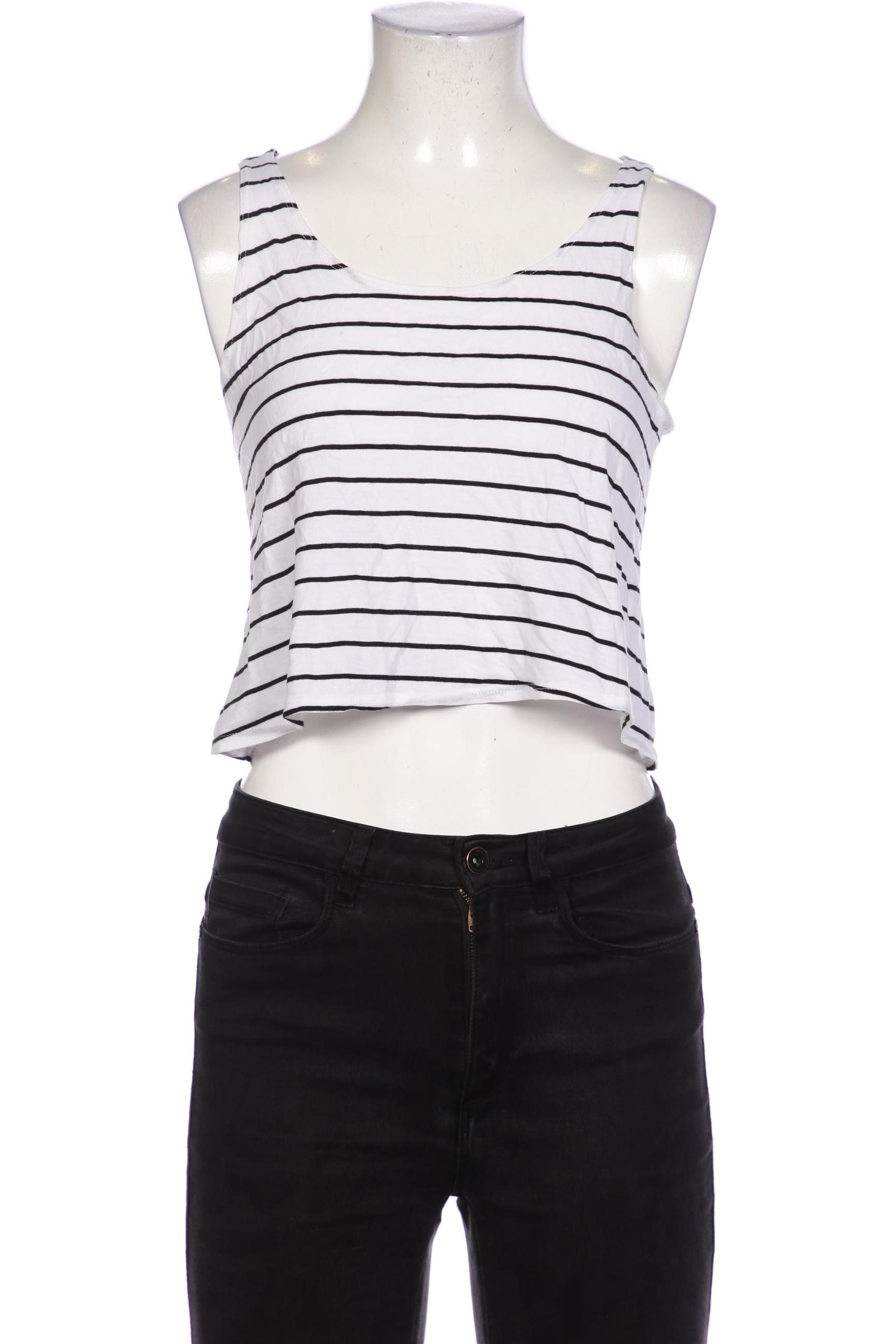 

Monki Damen Top, weiß, Gr. 36