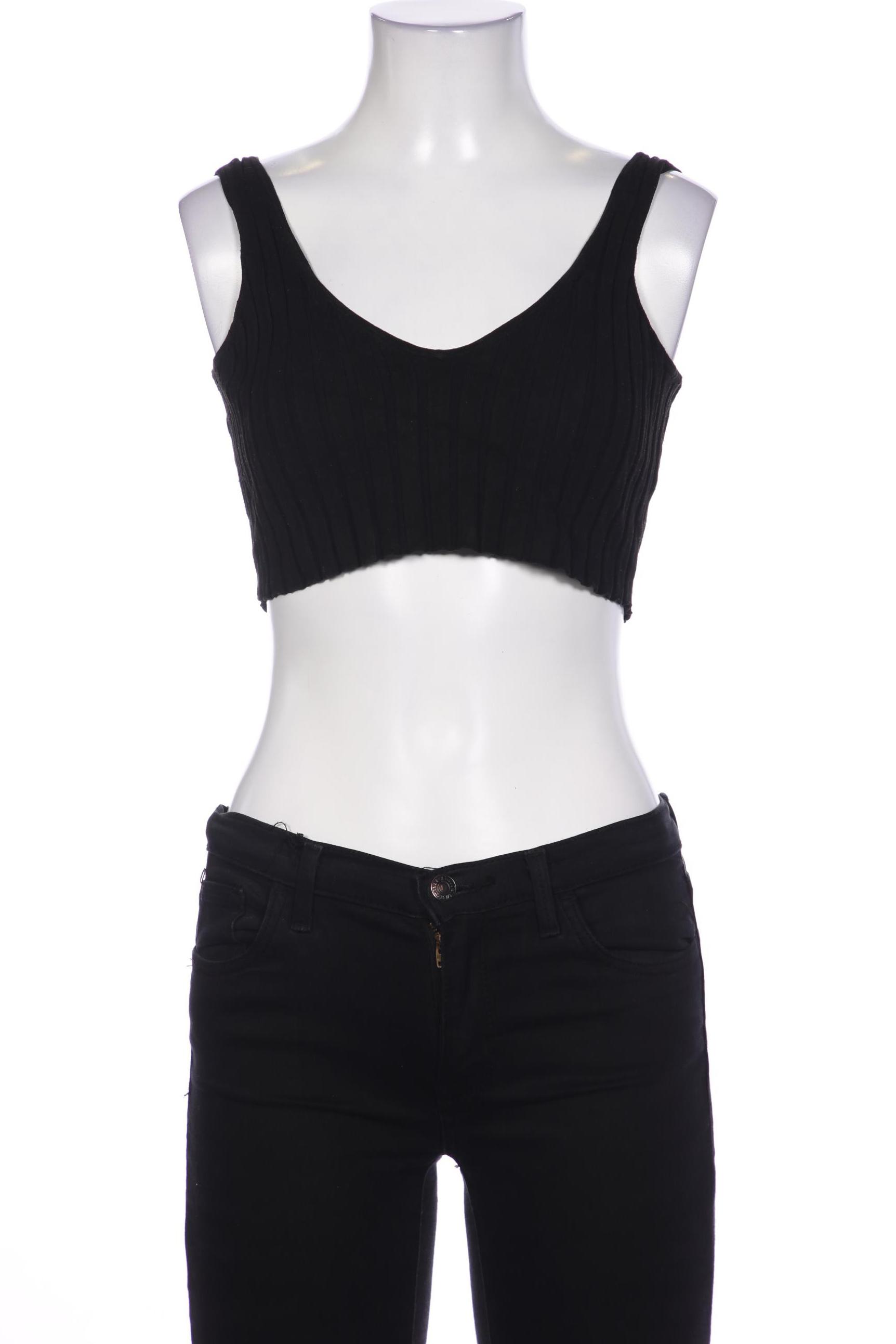 

Monki Damen Top, schwarz, Gr. 38