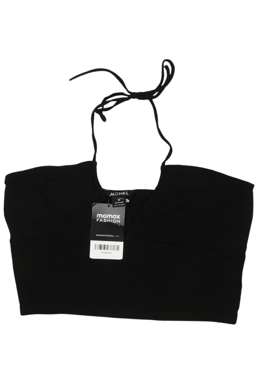 

Monki Damen Top, schwarz, Gr. 38