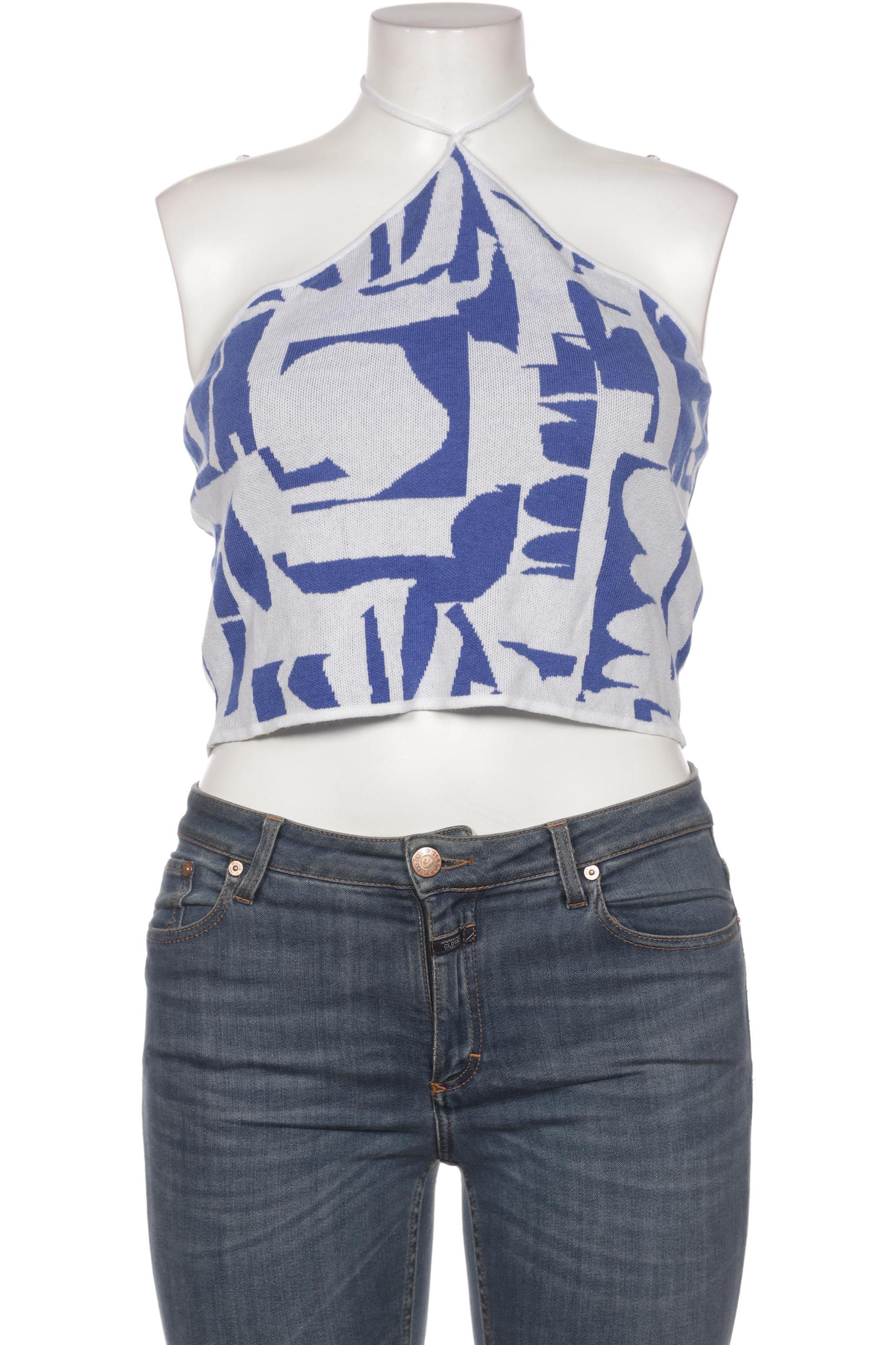 

Monki Damen Top, blau, Gr. 44