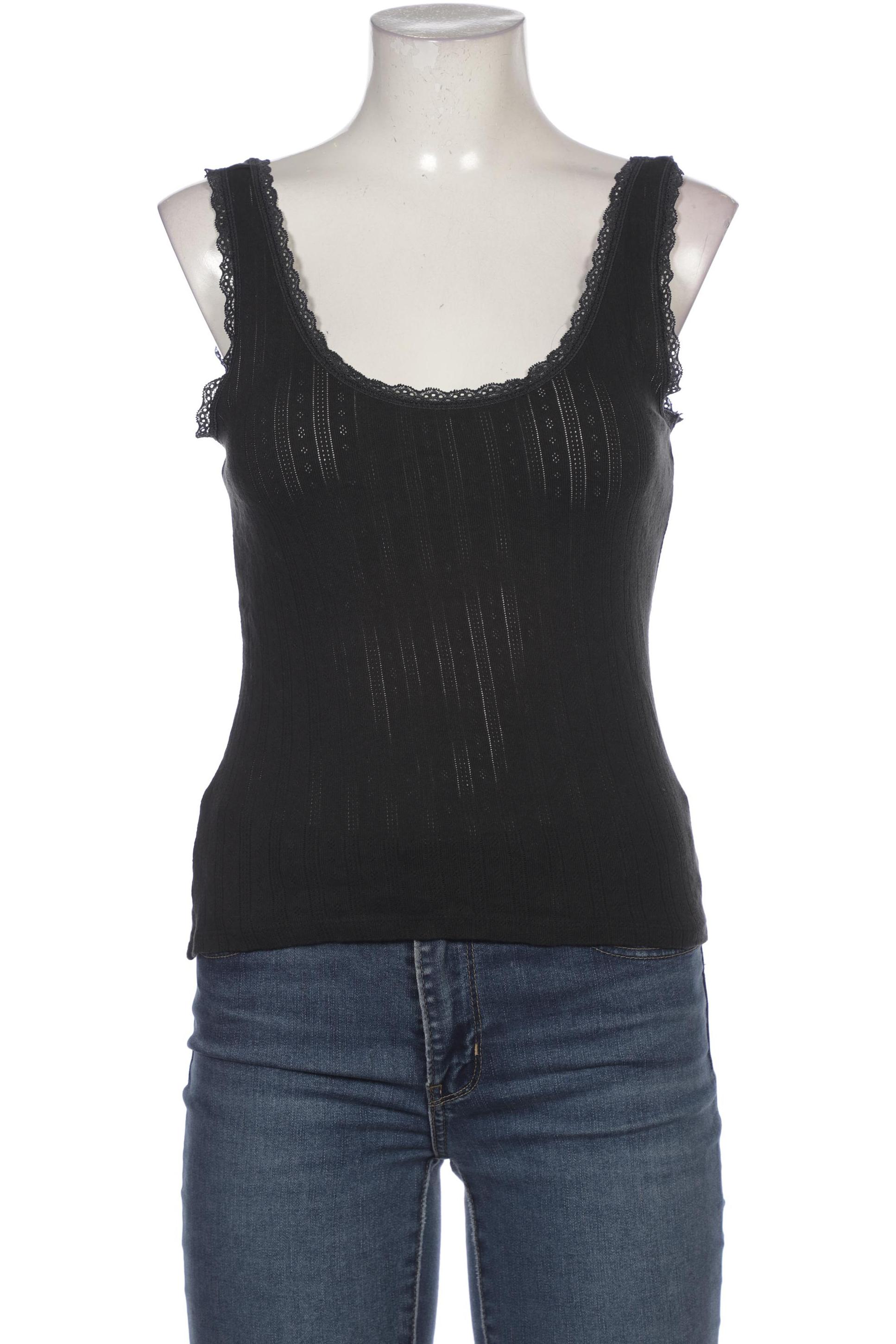 

Monki Damen Top, schwarz, Gr. 38