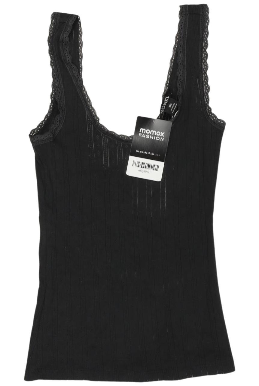 

Monki Damen Top, schwarz, Gr. 32