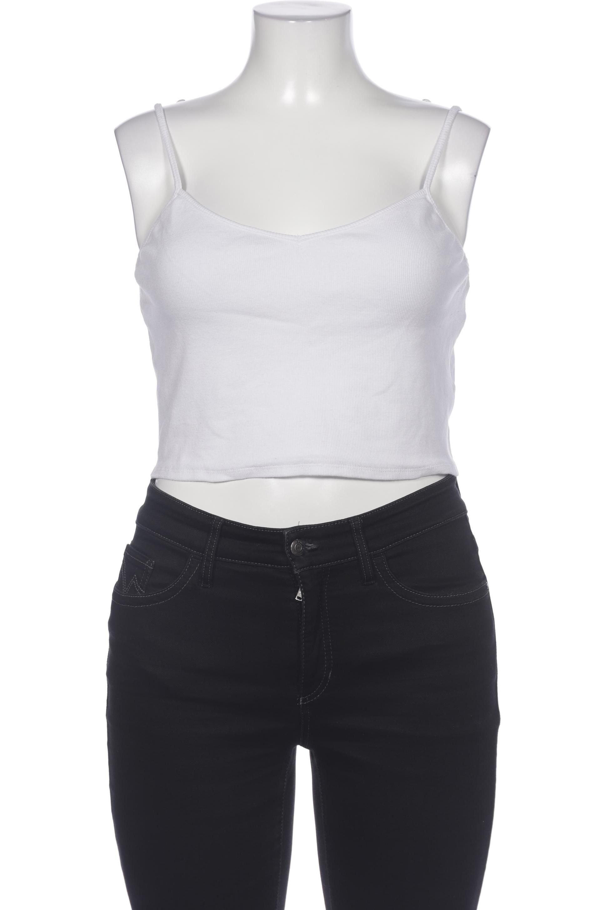

Monki Damen Top, weiß, Gr. 44