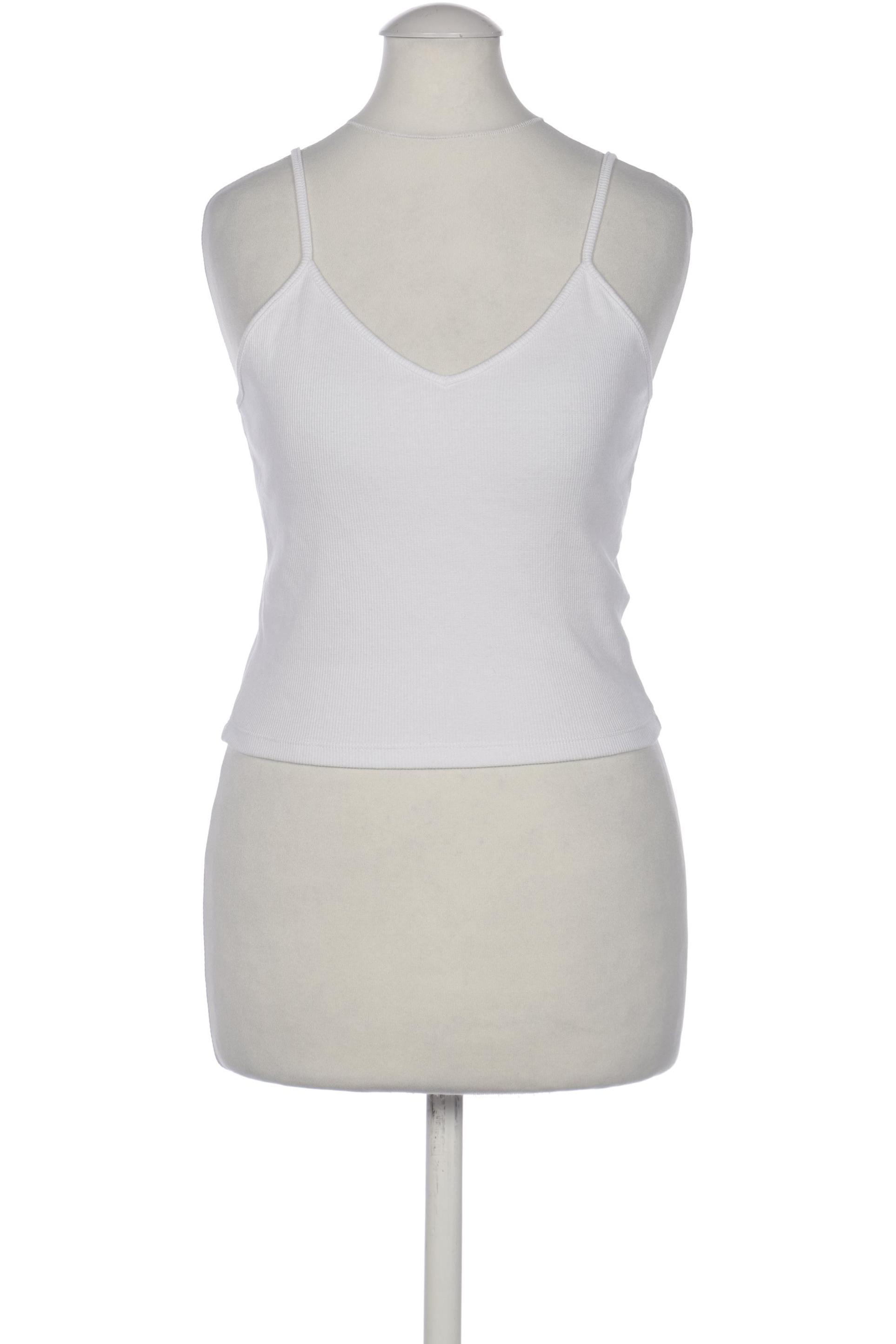 

Monki Damen Top, weiß, Gr. 36