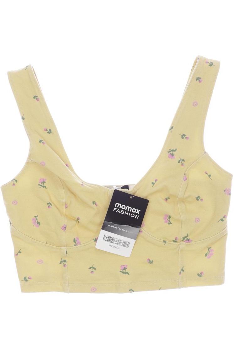 

Monki Damen Top, gelb, Gr. 36
