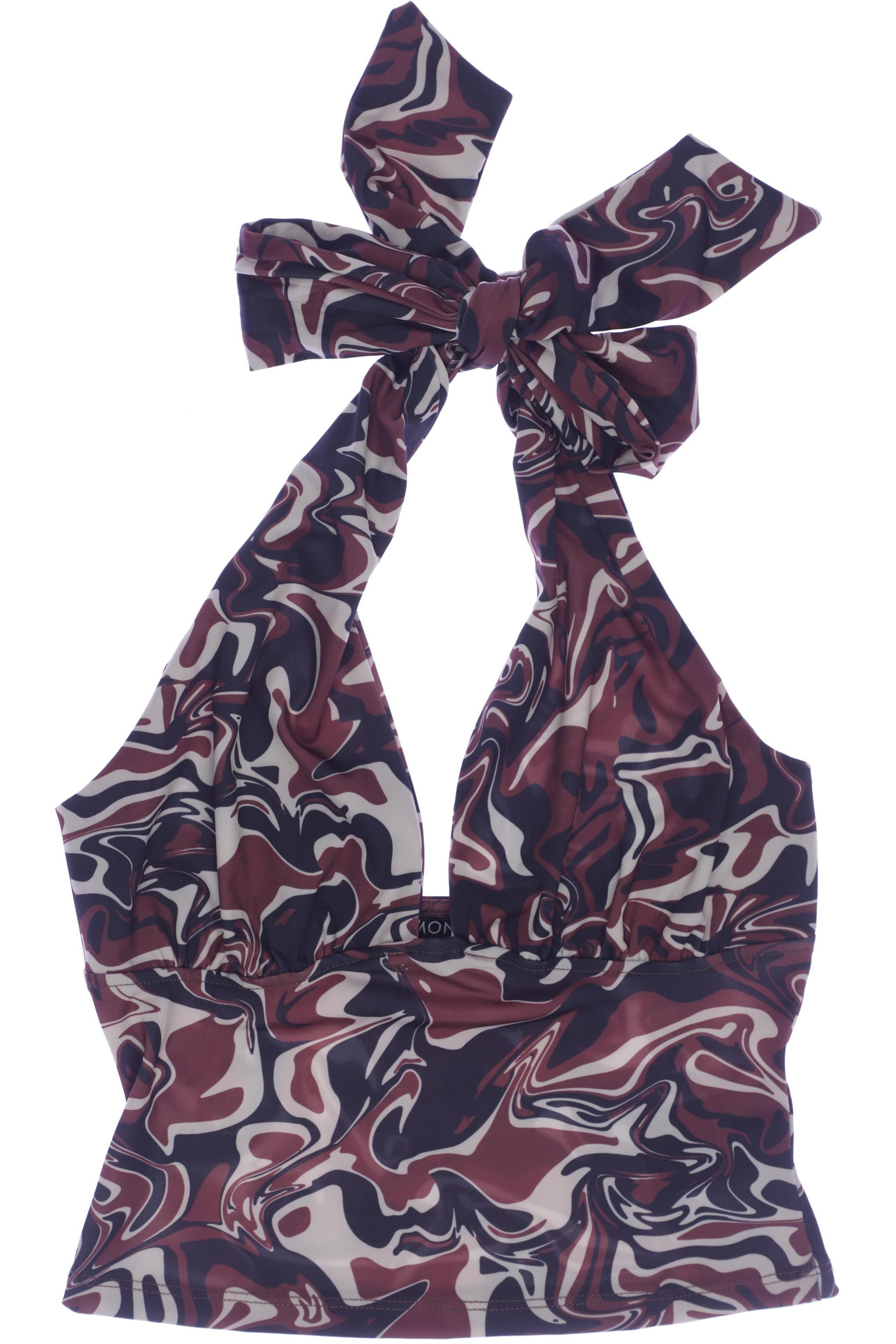

Monki Damen Top, bordeaux, Gr. 34