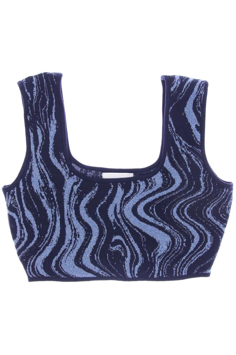 

Monki Damen Top, marineblau, Gr. 38