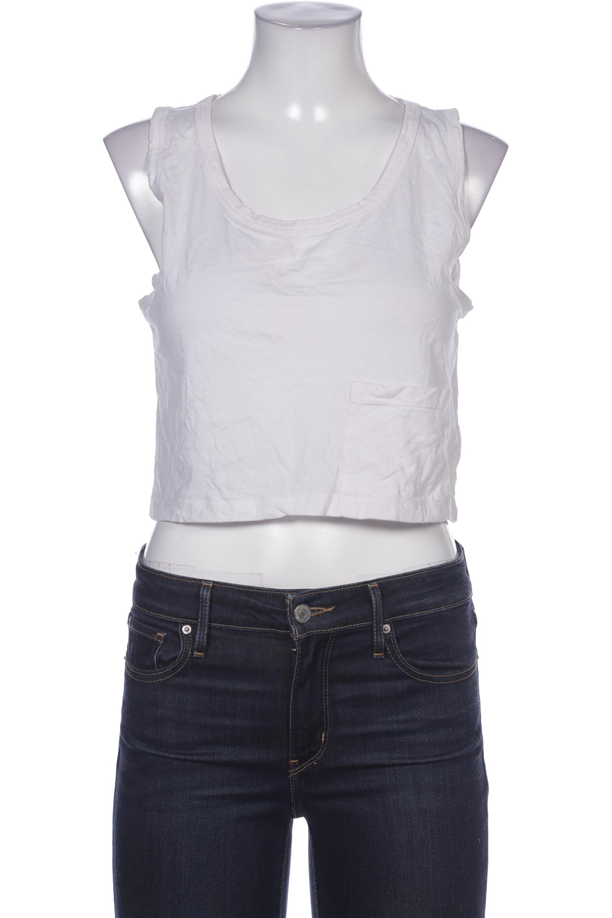 

Monki Damen Top, weiß, Gr. 36