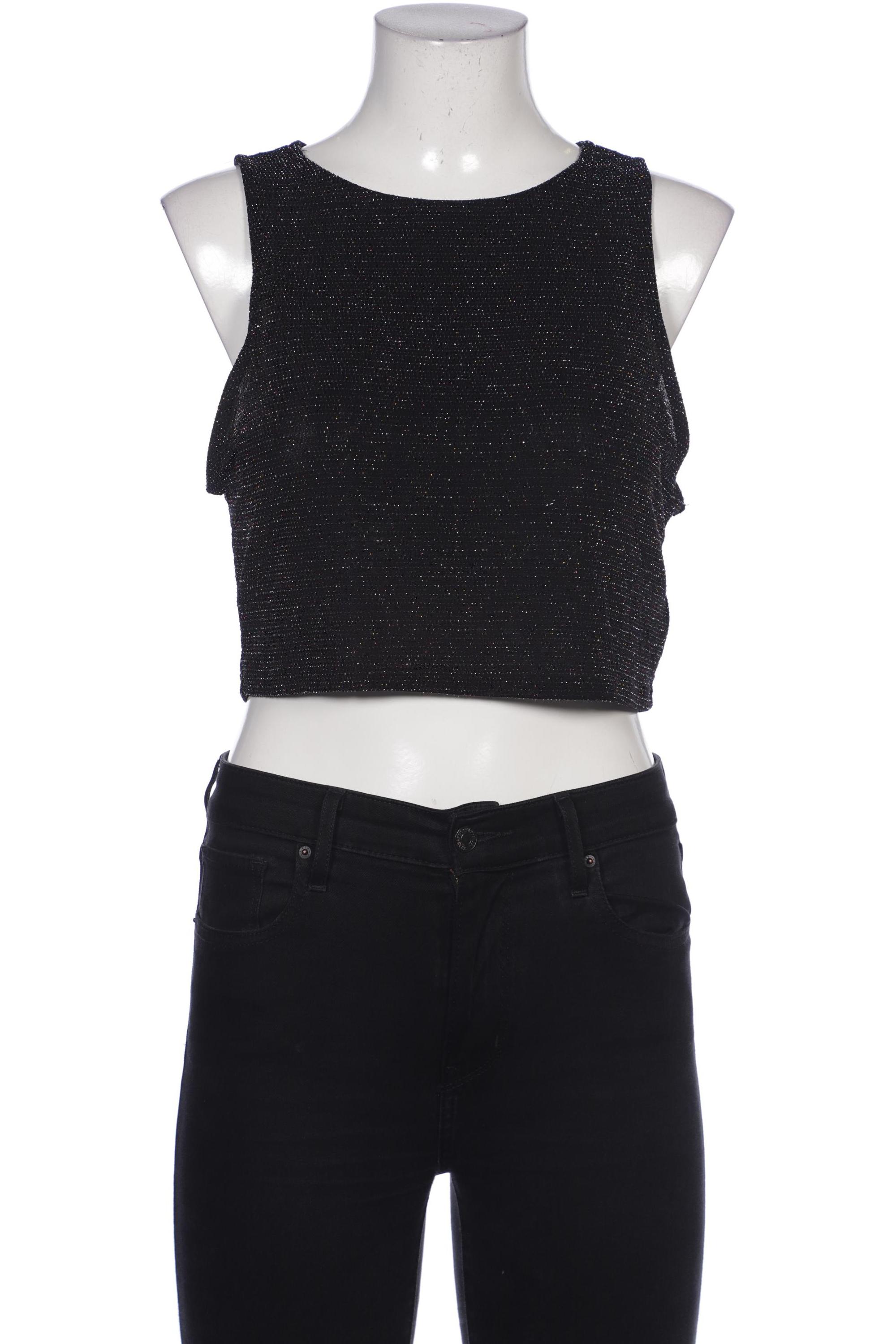 

Monki Damen Top, schwarz, Gr. 42