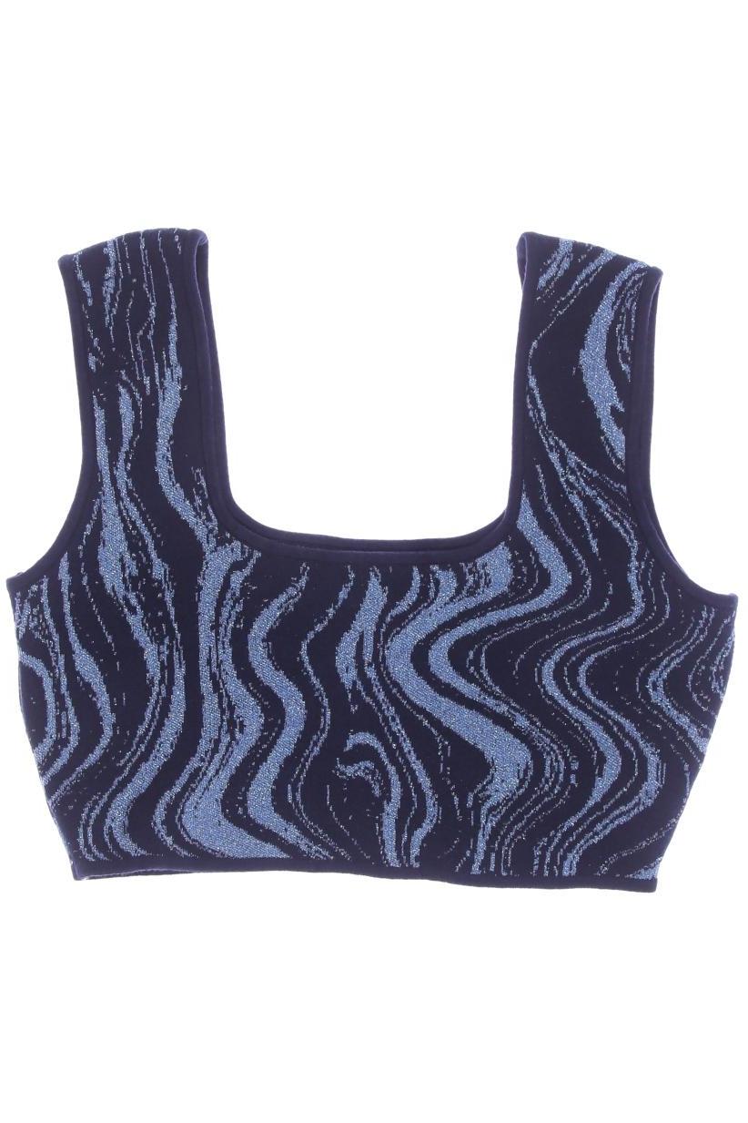 

Monki Damen Top, marineblau, Gr. 38