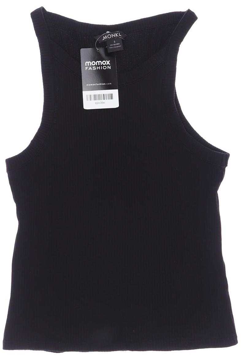 

Monki Damen Top, schwarz, Gr. 36