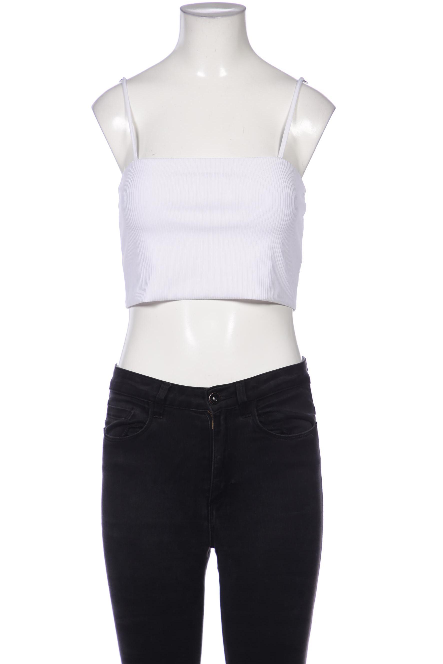 

Monki Damen Top, weiß, Gr. 38